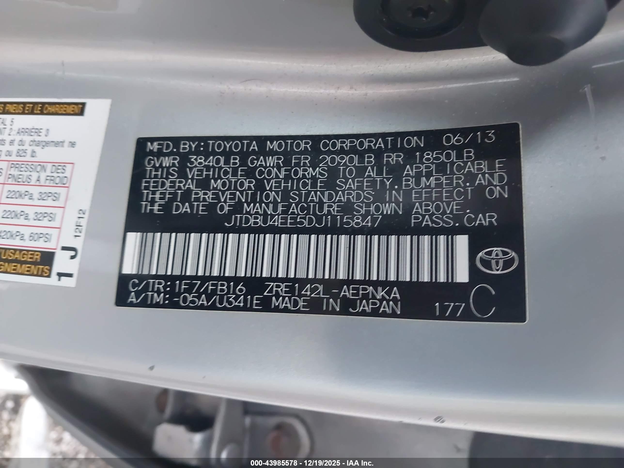 TOYOTA COROLLA image 9