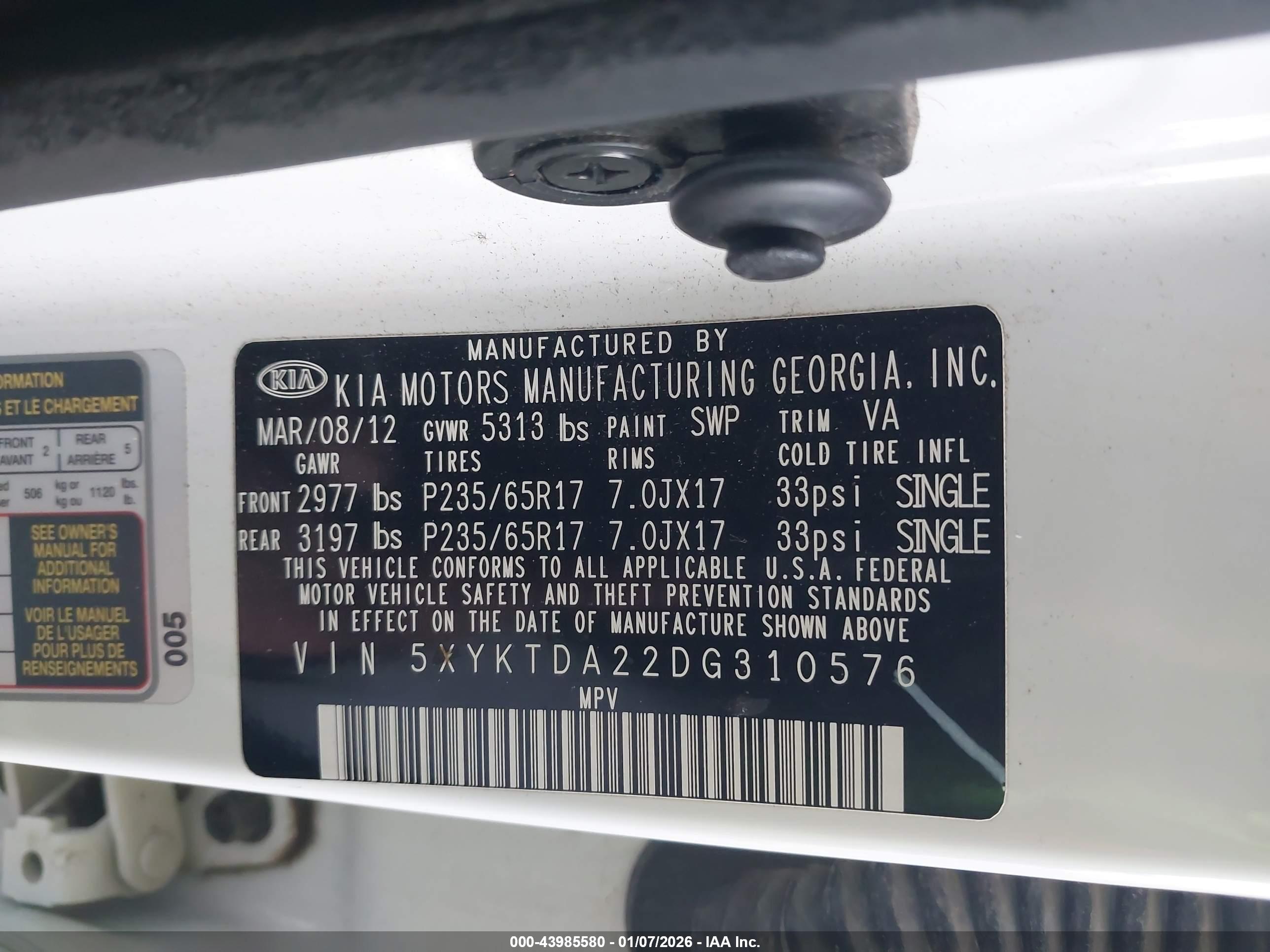 KIA SORENTO image 9