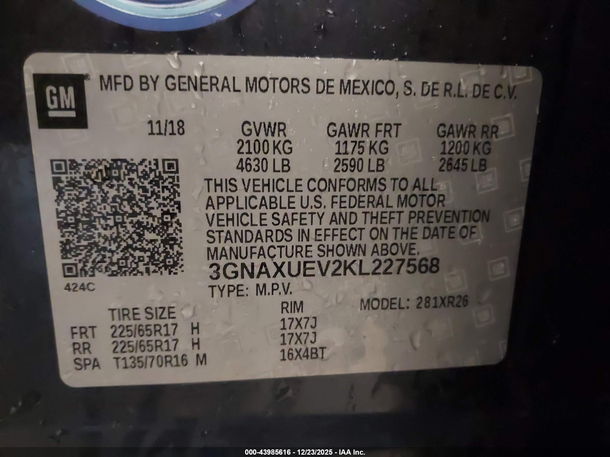 CHEVROLET EQUINOX image 9