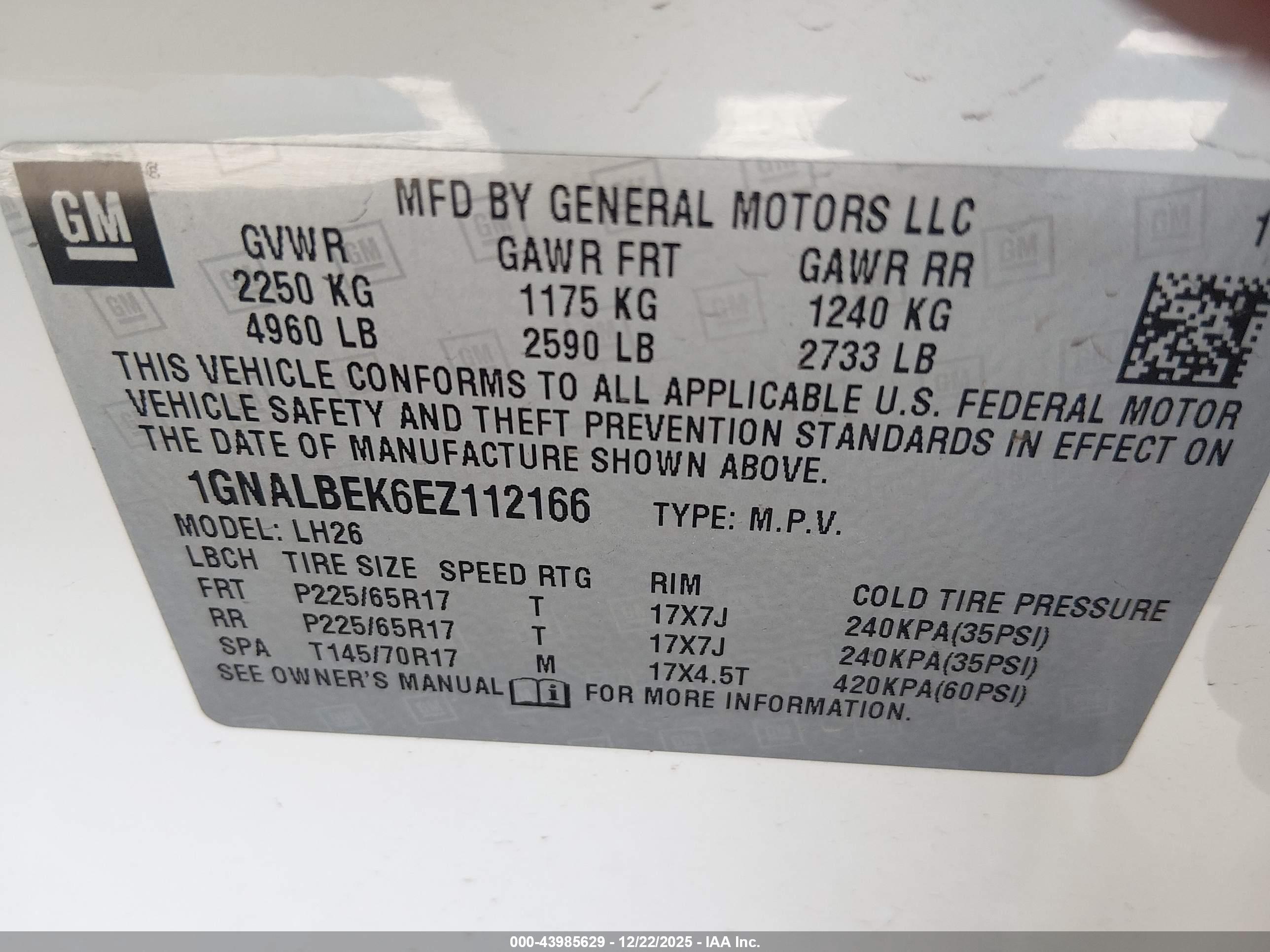 CHEVROLET EQUINOX image 9