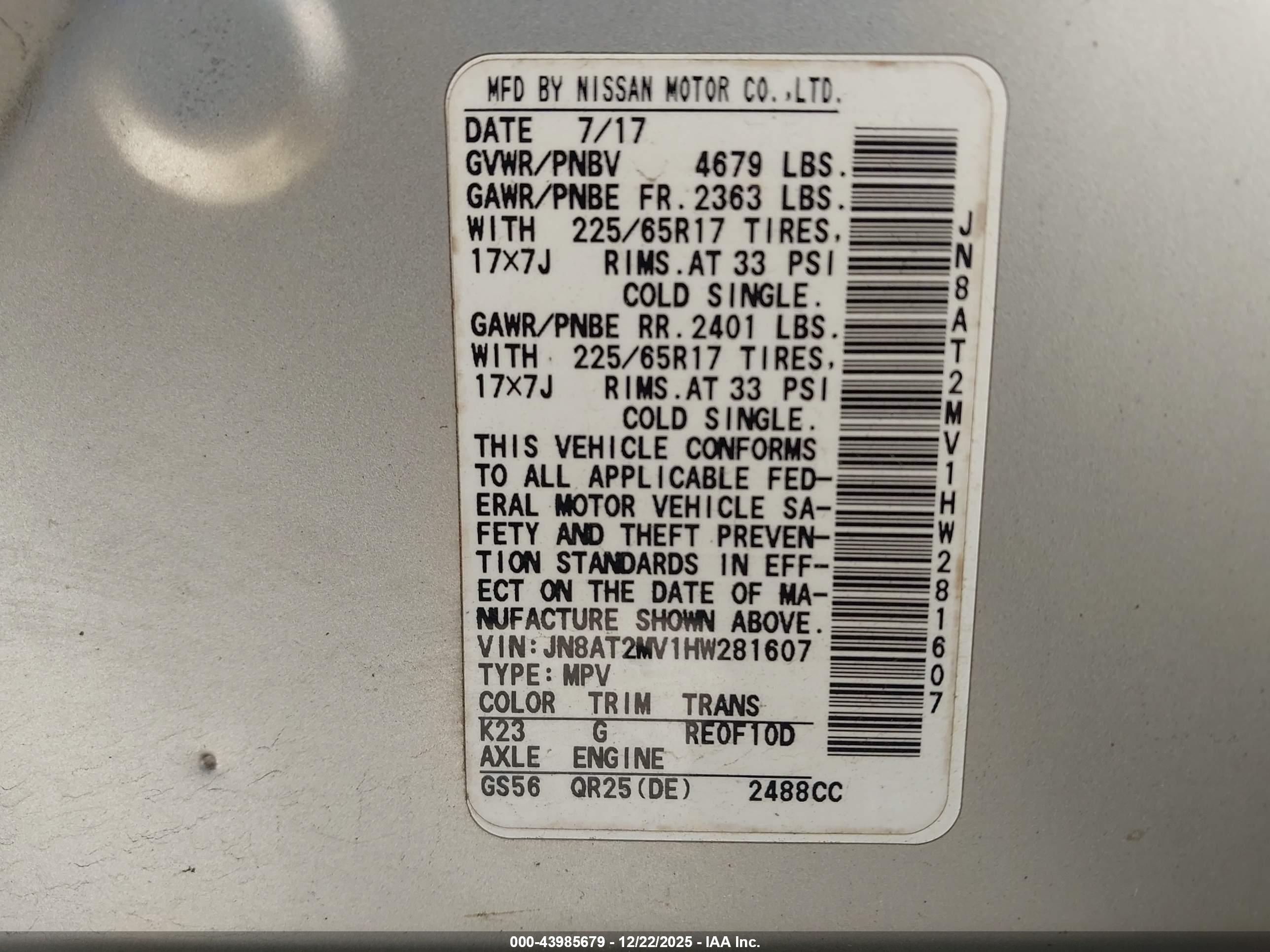 NISSAN ROGUE image 9