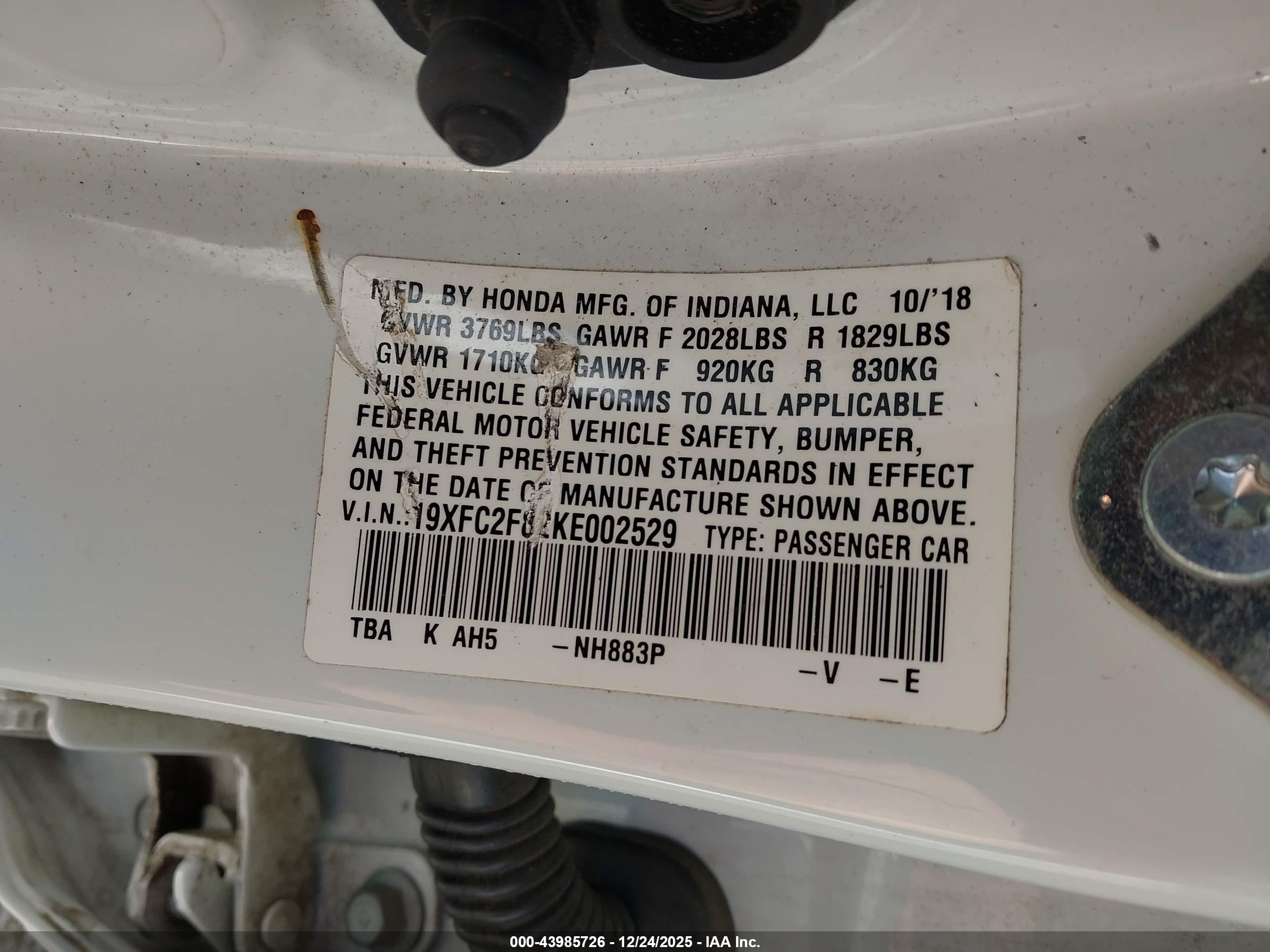 HONDA CIVIC image 9