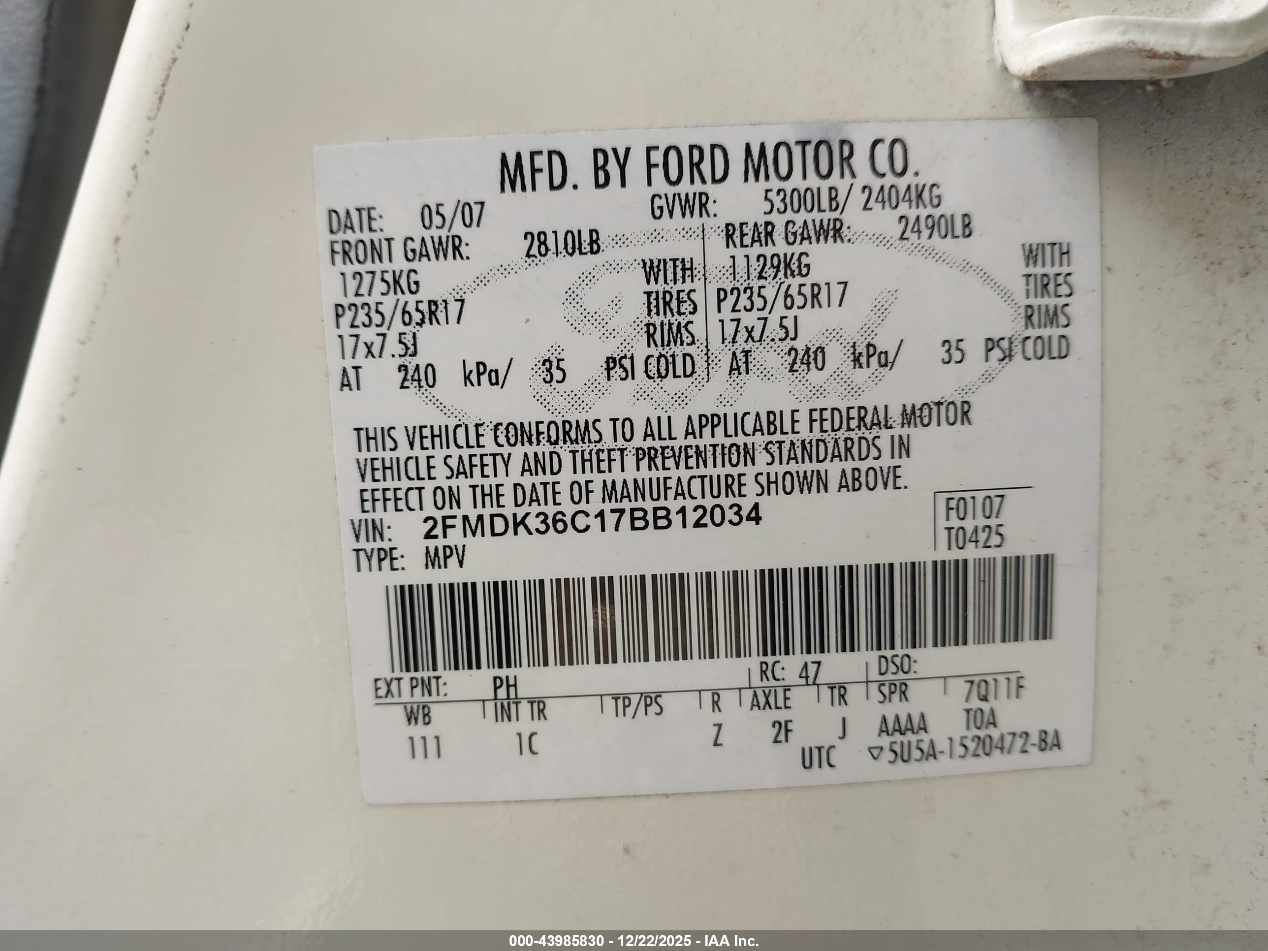 FORD EDGE image 9