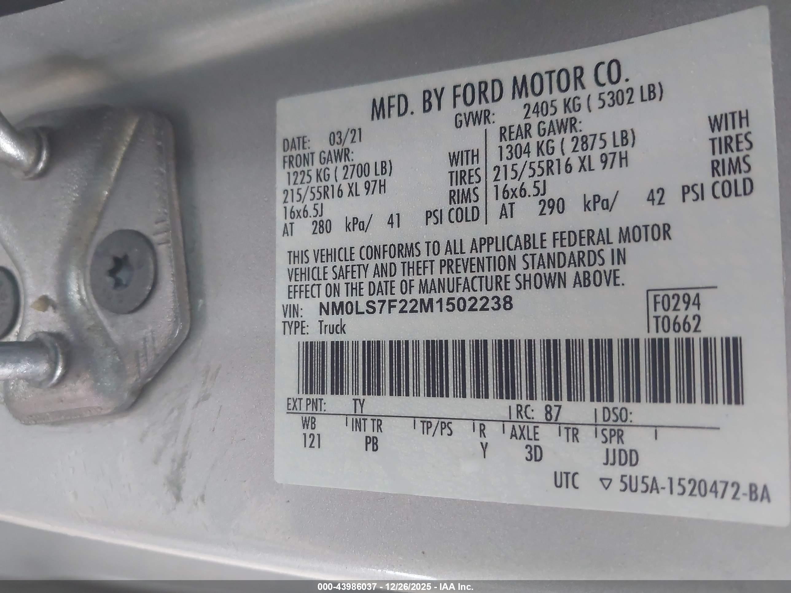 FORD TRANSIT image 9
