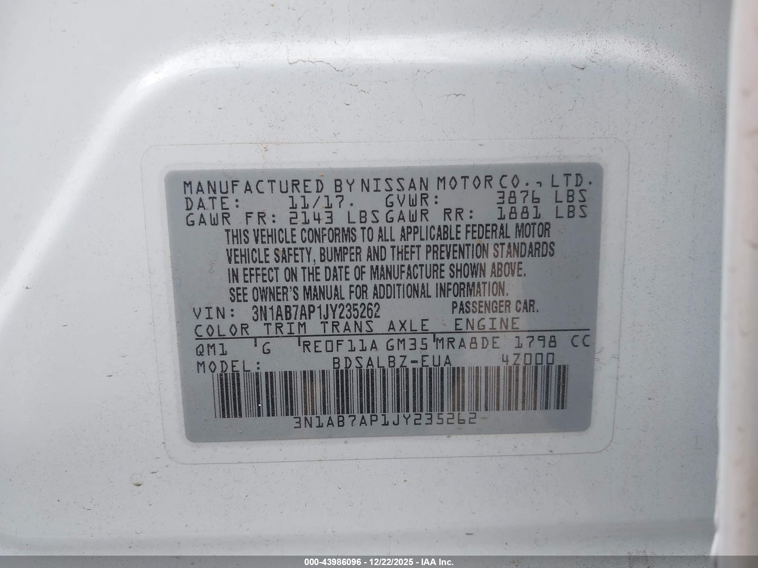 NISSAN SENTRA image 9