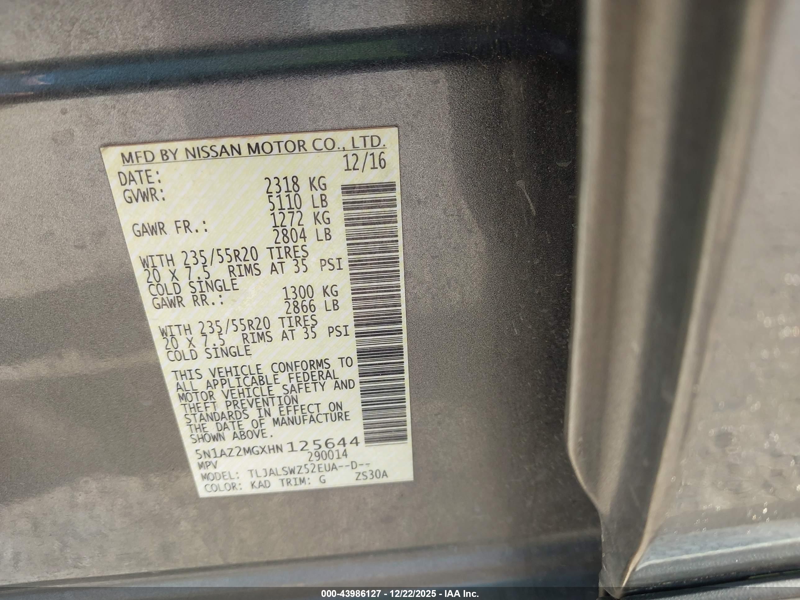 NISSAN MURANO image 9