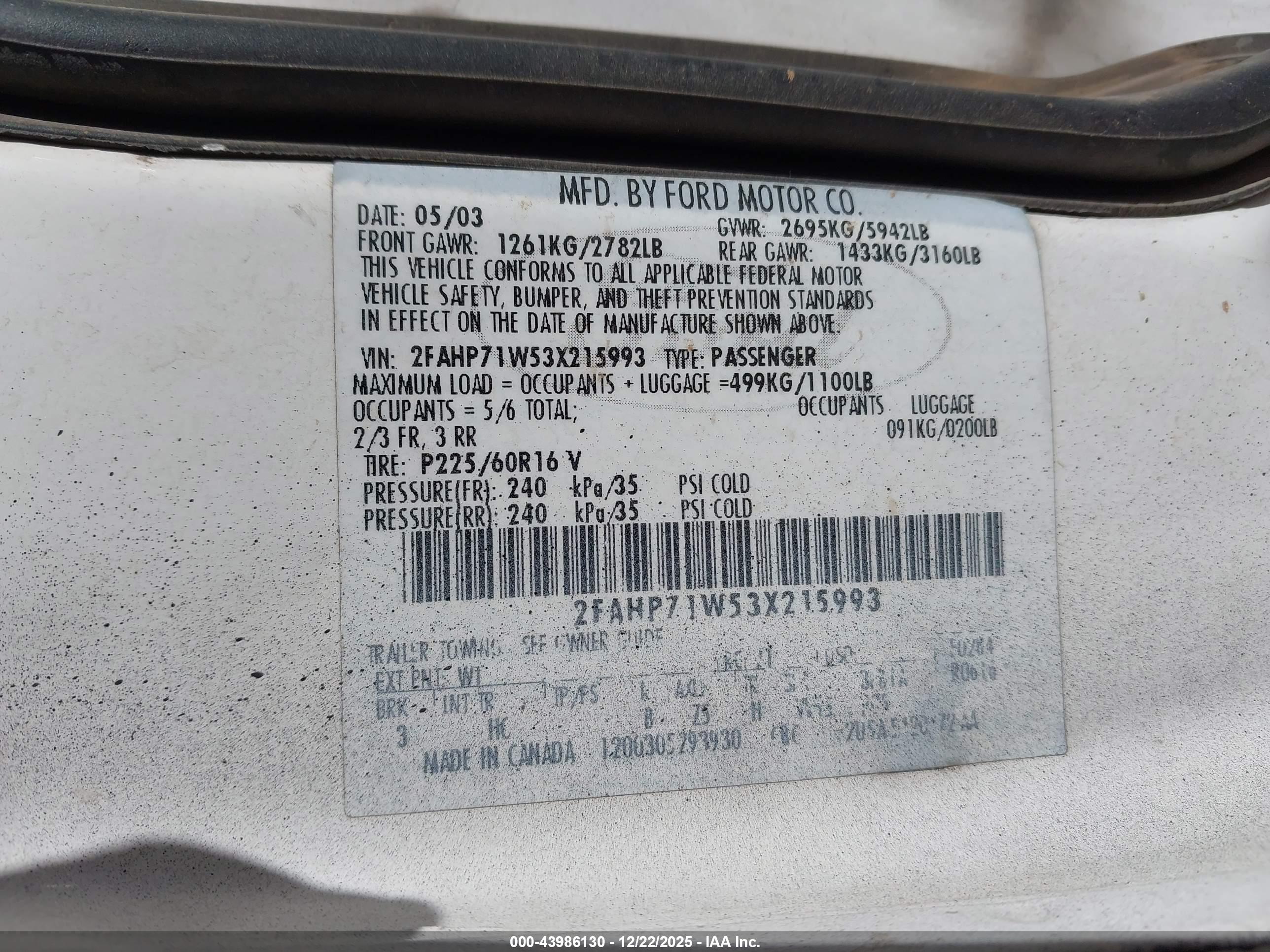 FORD CROWN image 9
