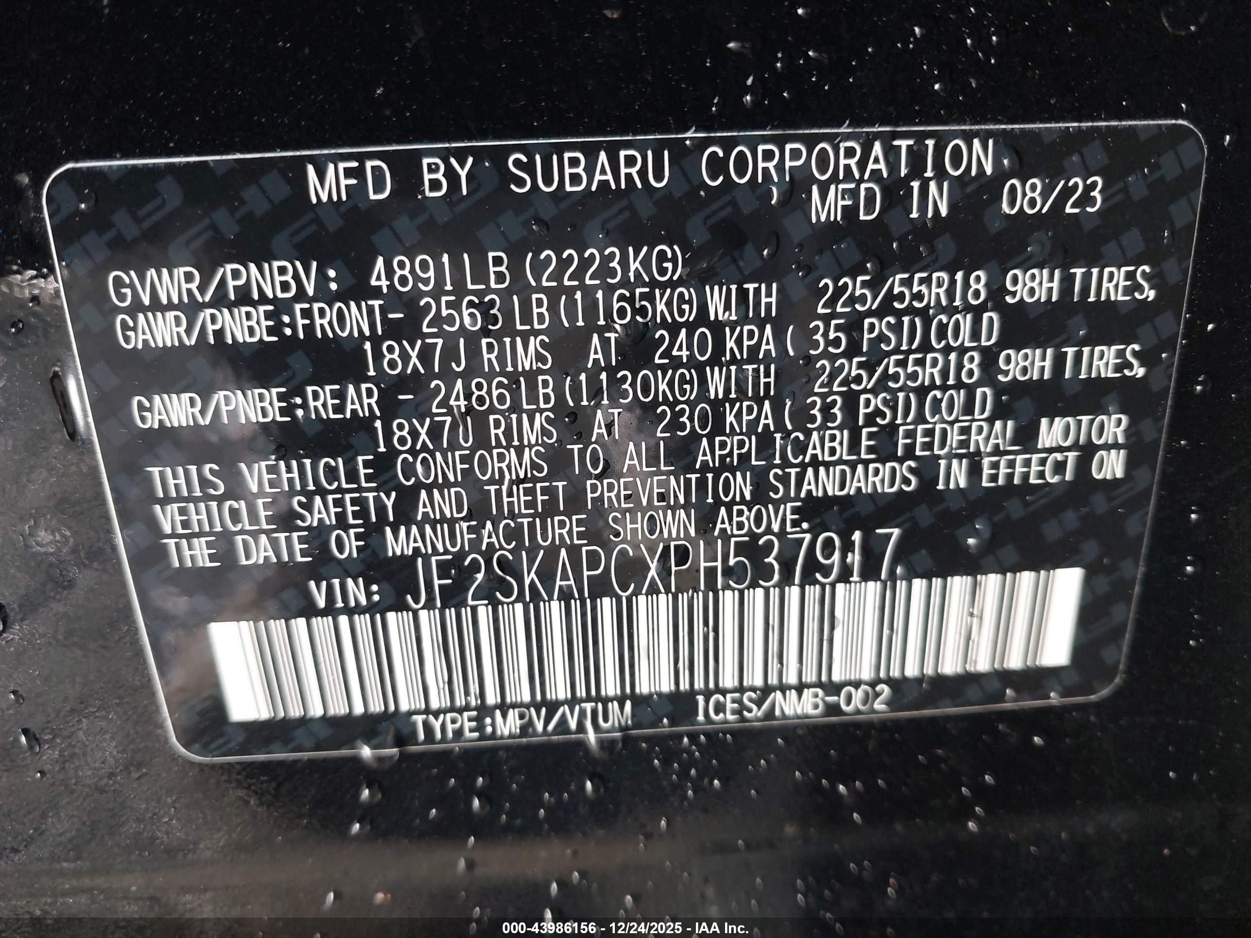 SUBARU FORESTER image 9