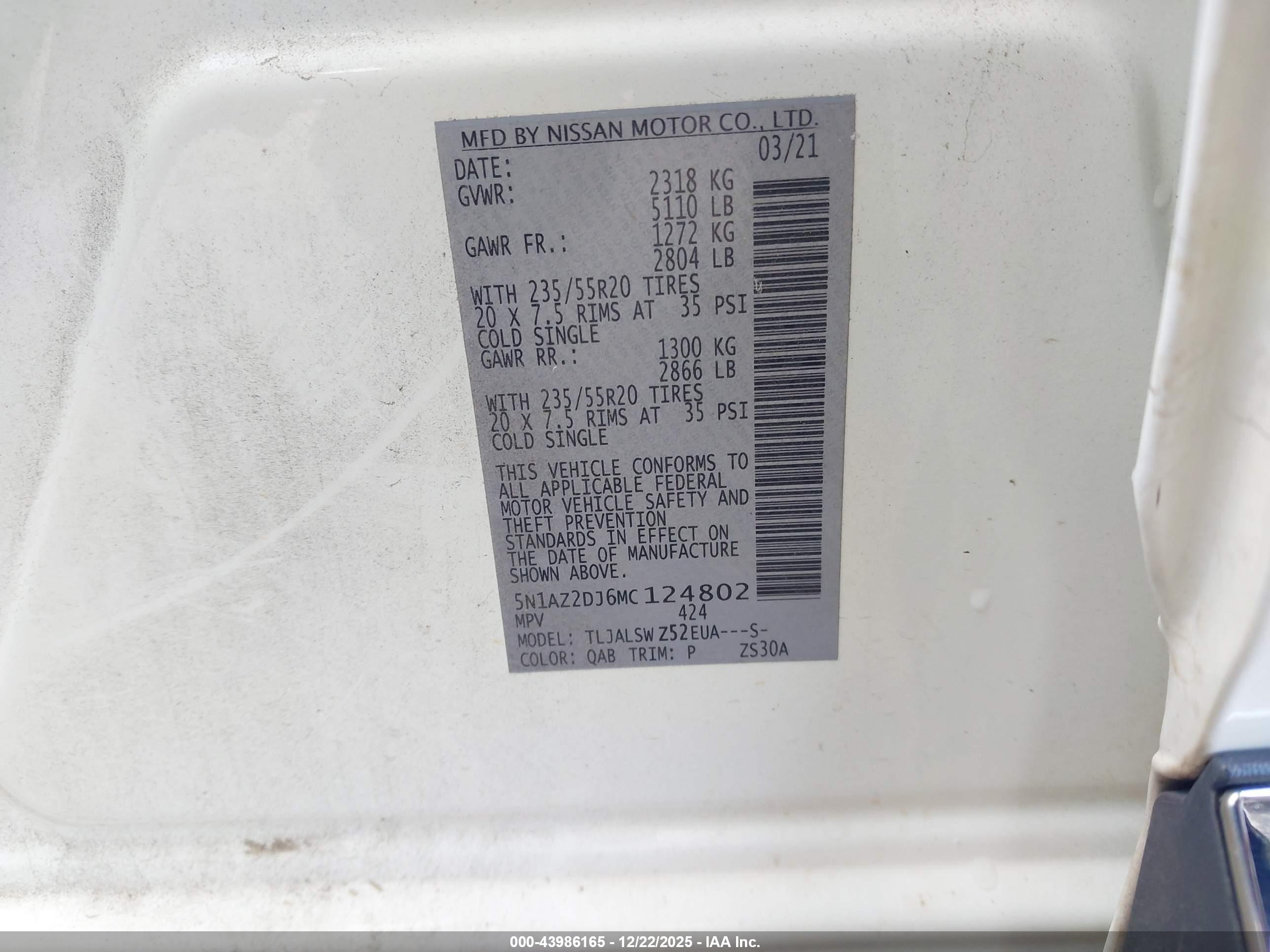 NISSAN MURANO image 9