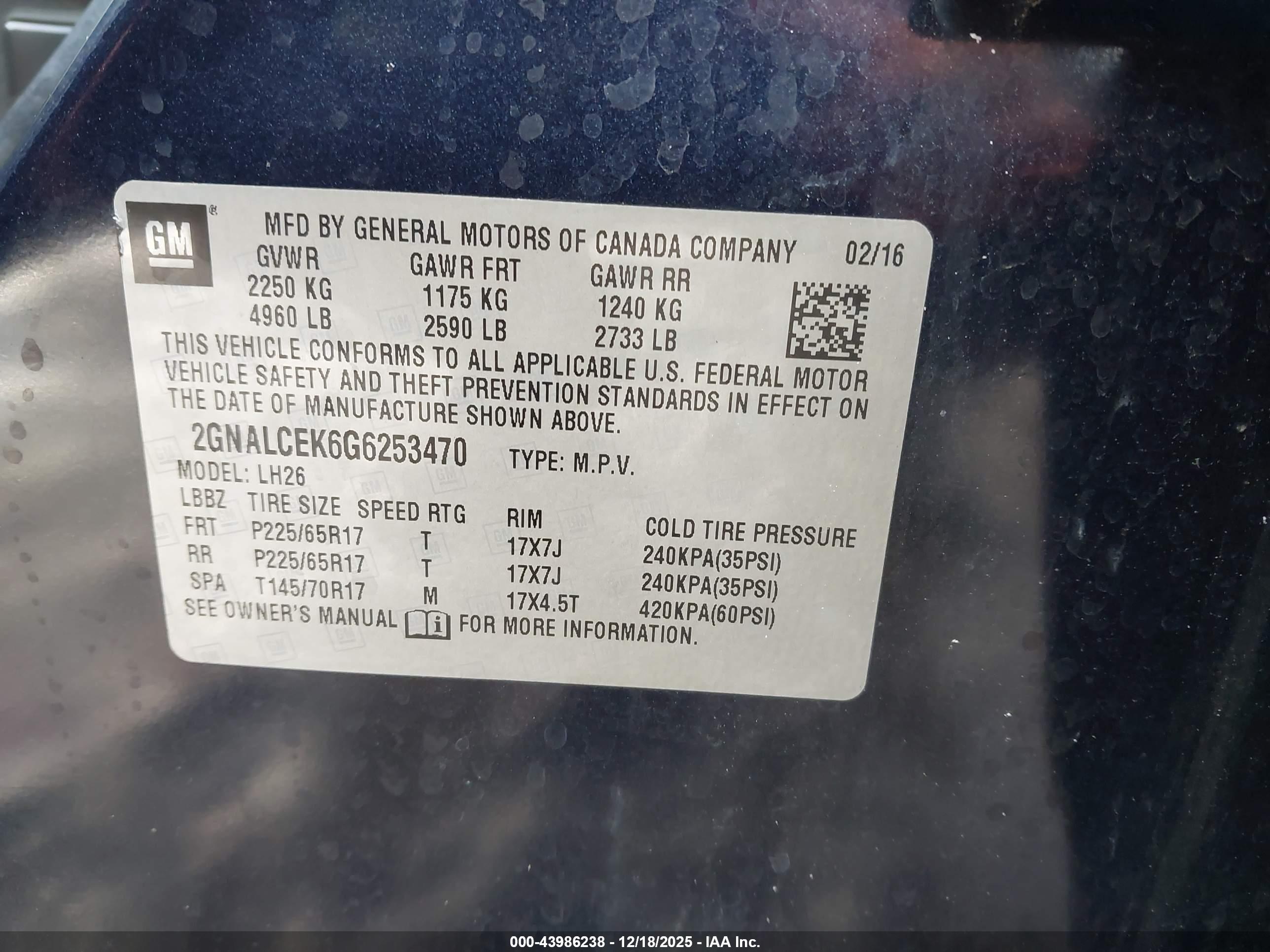 CHEVROLET EQUINOX image 9