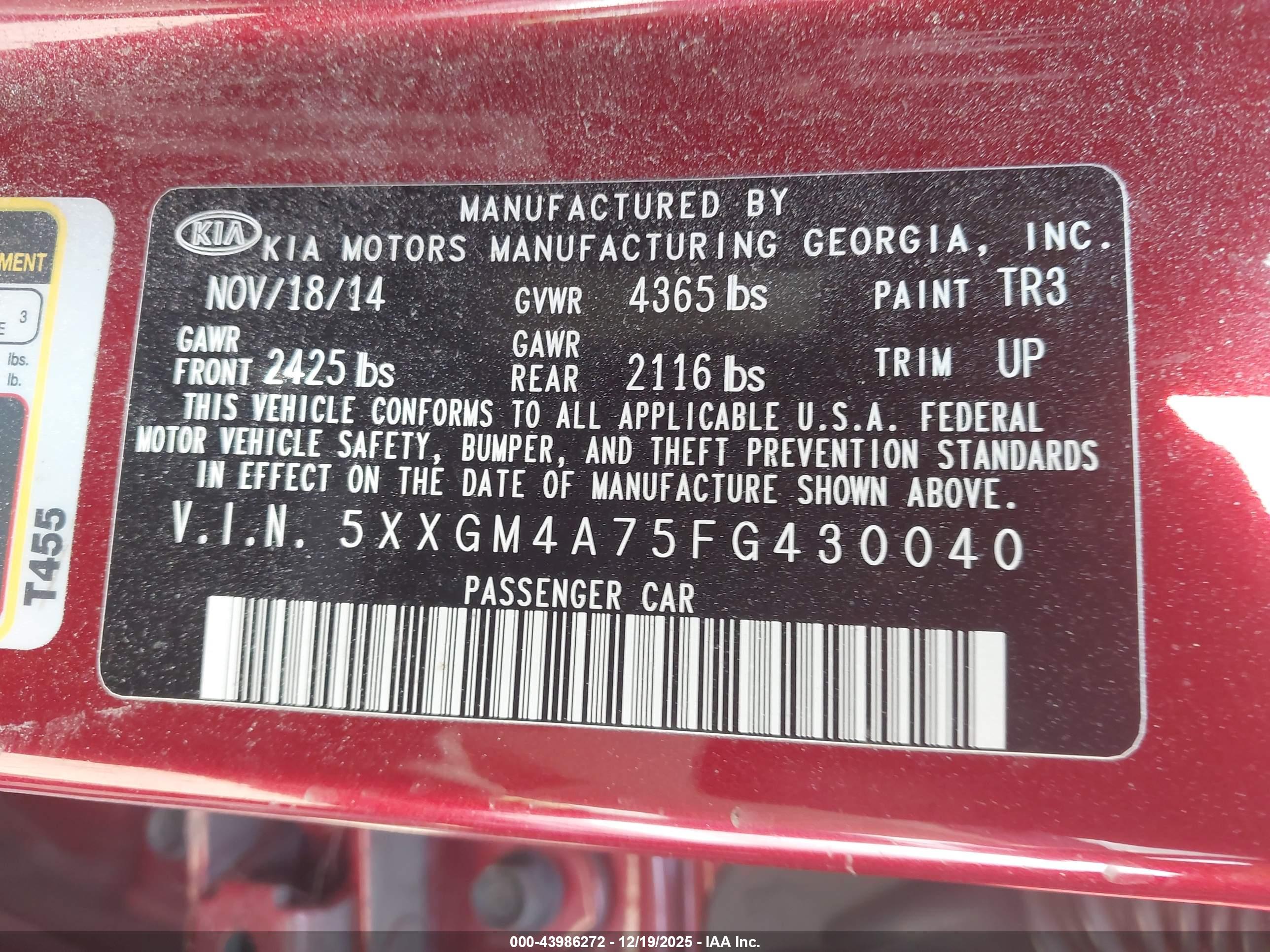 KIA OPTIMA image 9