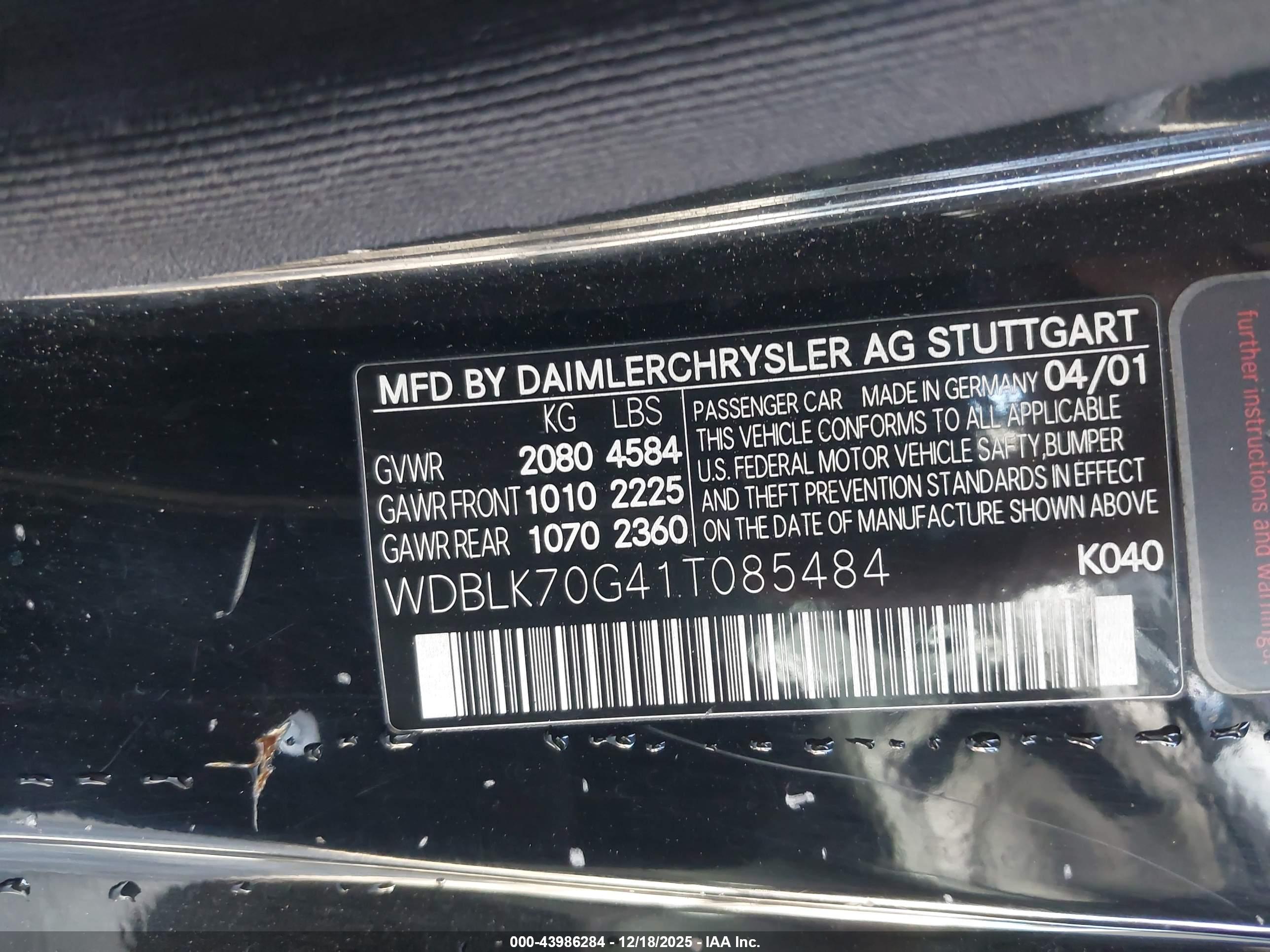 MERCEDES-BENZ CLK image 9