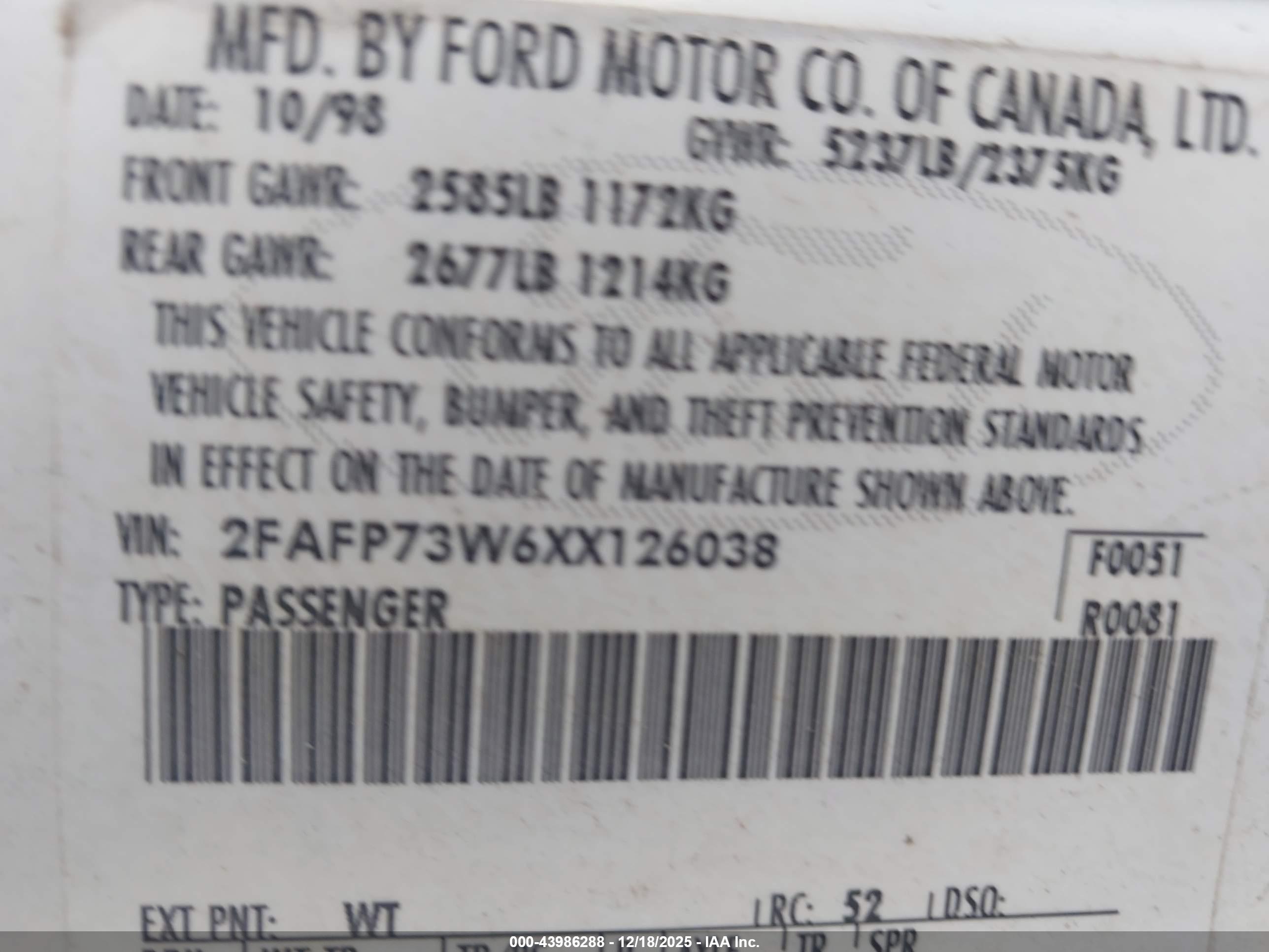 FORD CROWN image 9