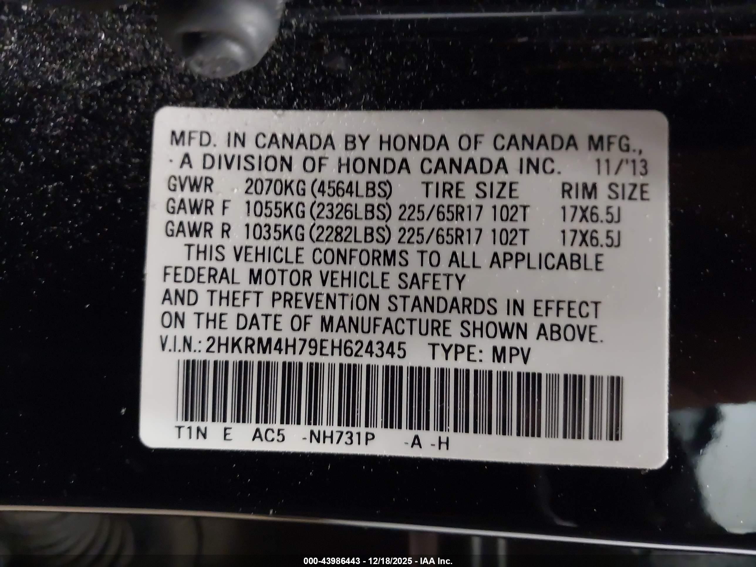 HONDA CR-V image 9
