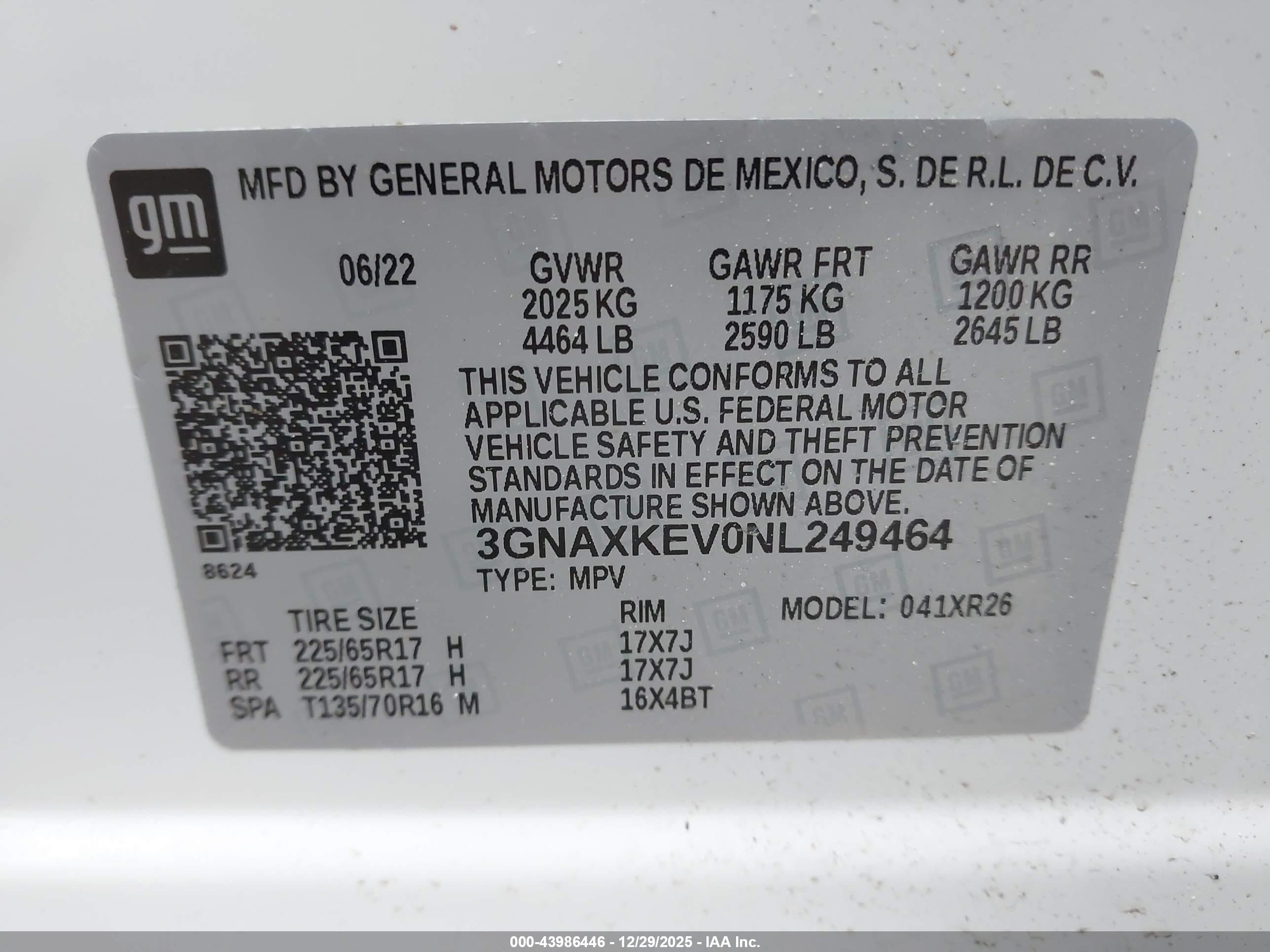 CHEVROLET EQUINOX image 9
