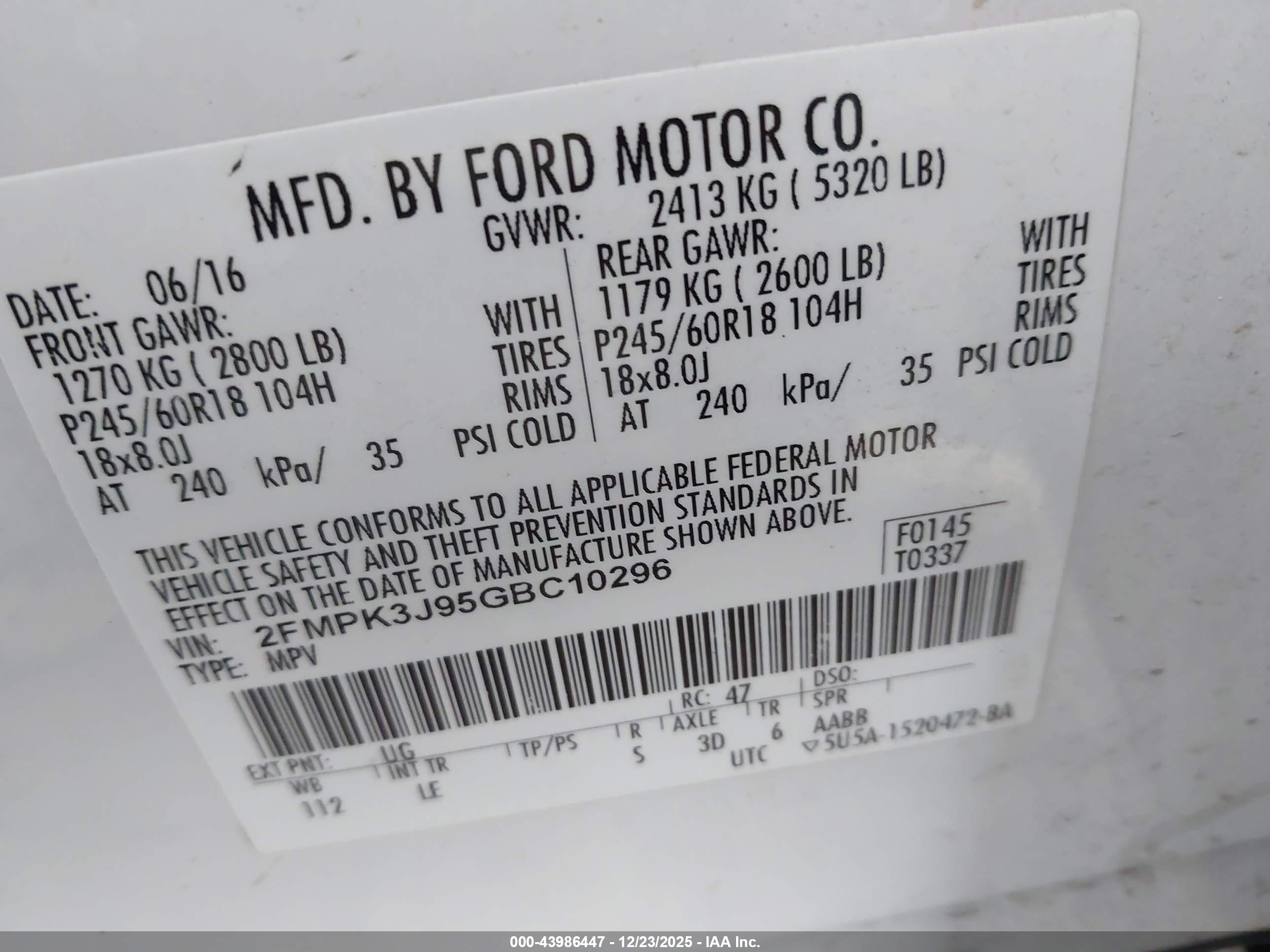 FORD EDGE image 9