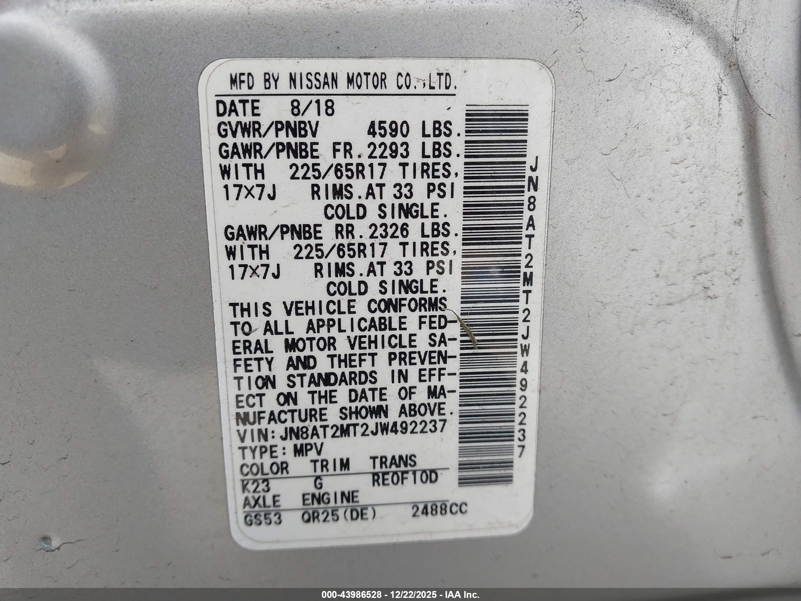 NISSAN ROGUE image 9