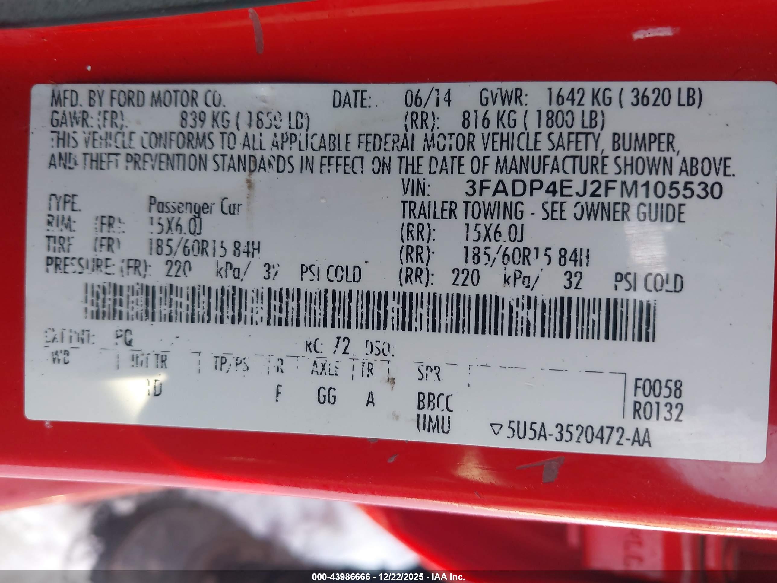 FORD FIESTA image 9
