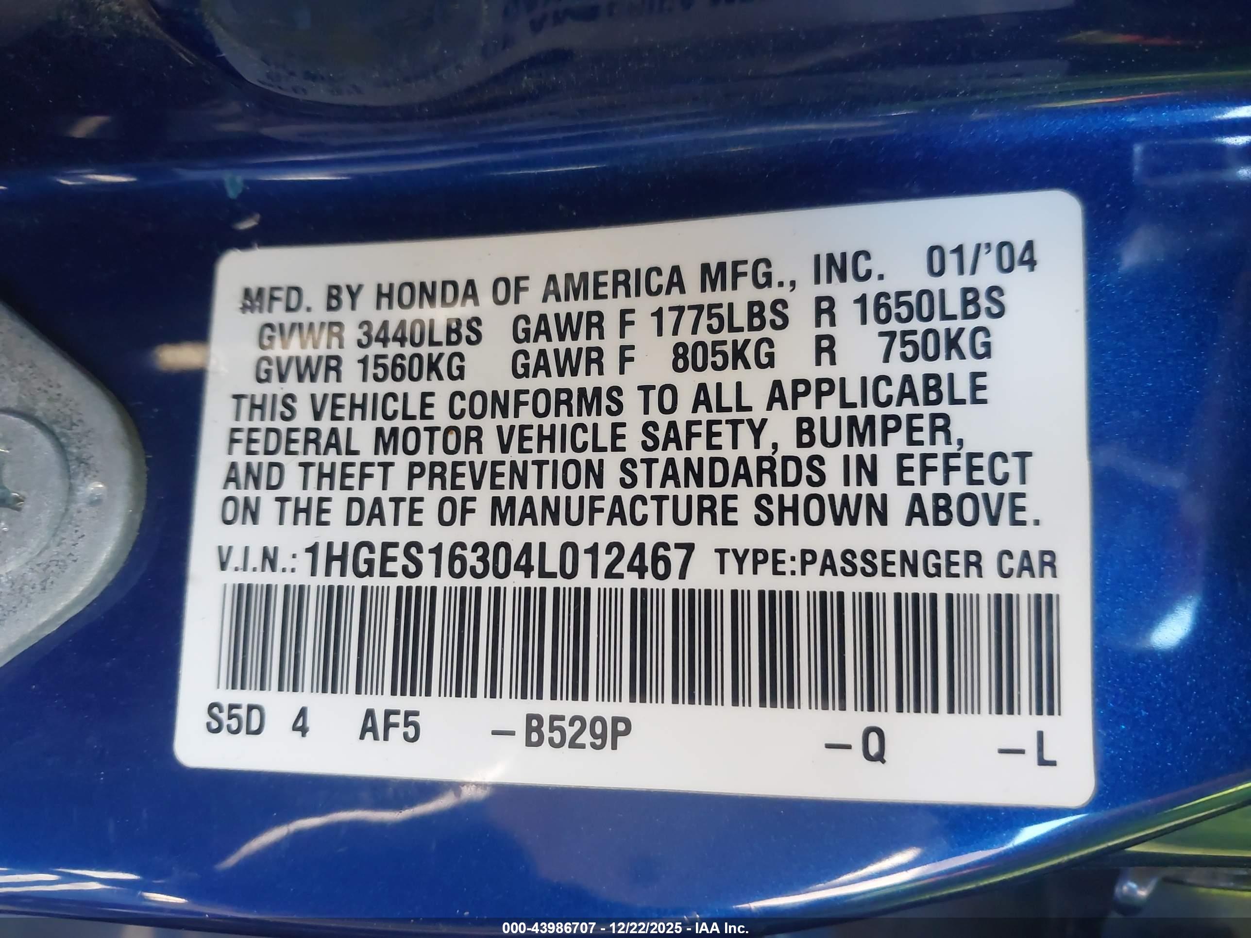 HONDA CIVIC image 9