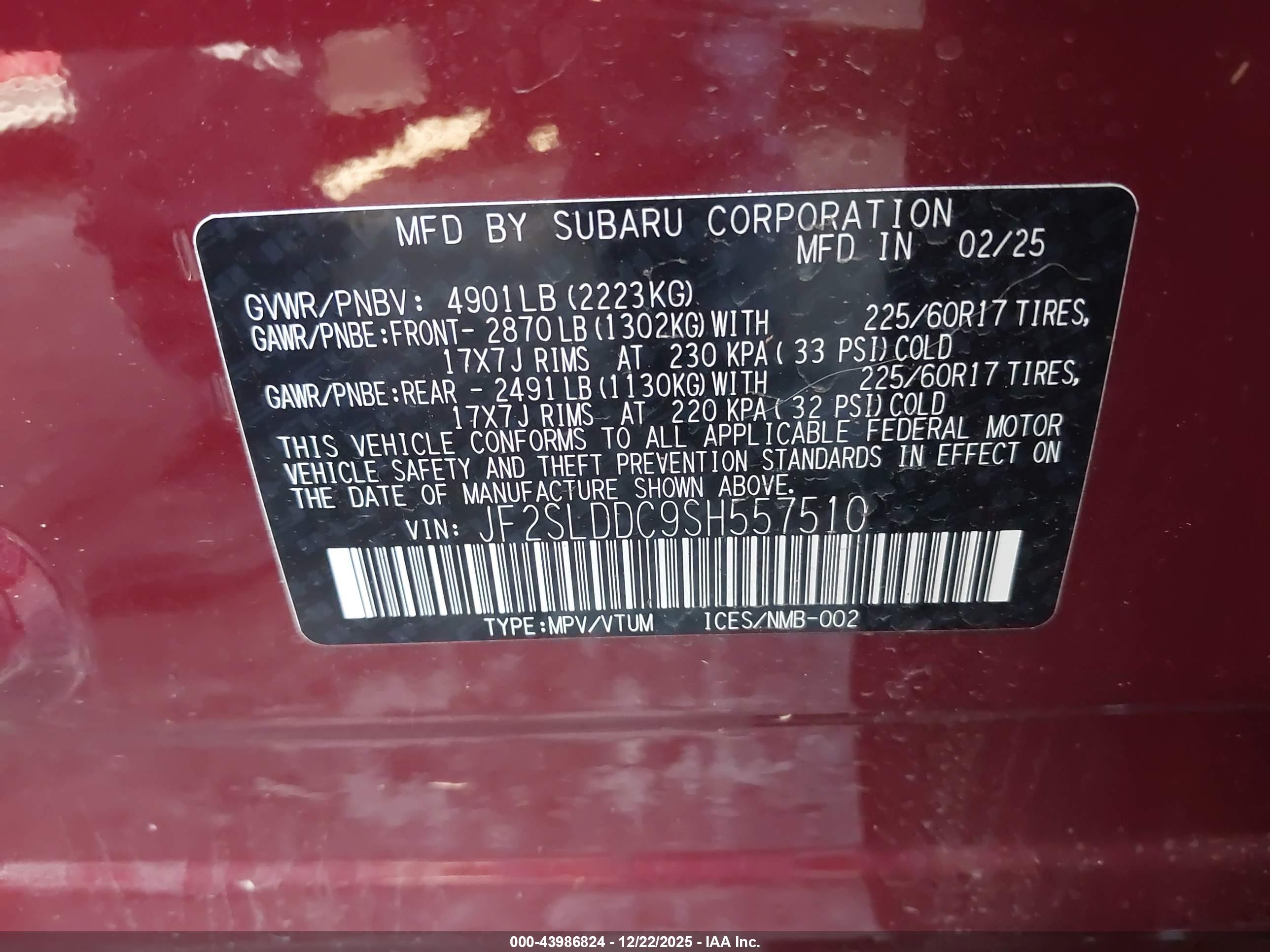SUBARU FORESTER image 9