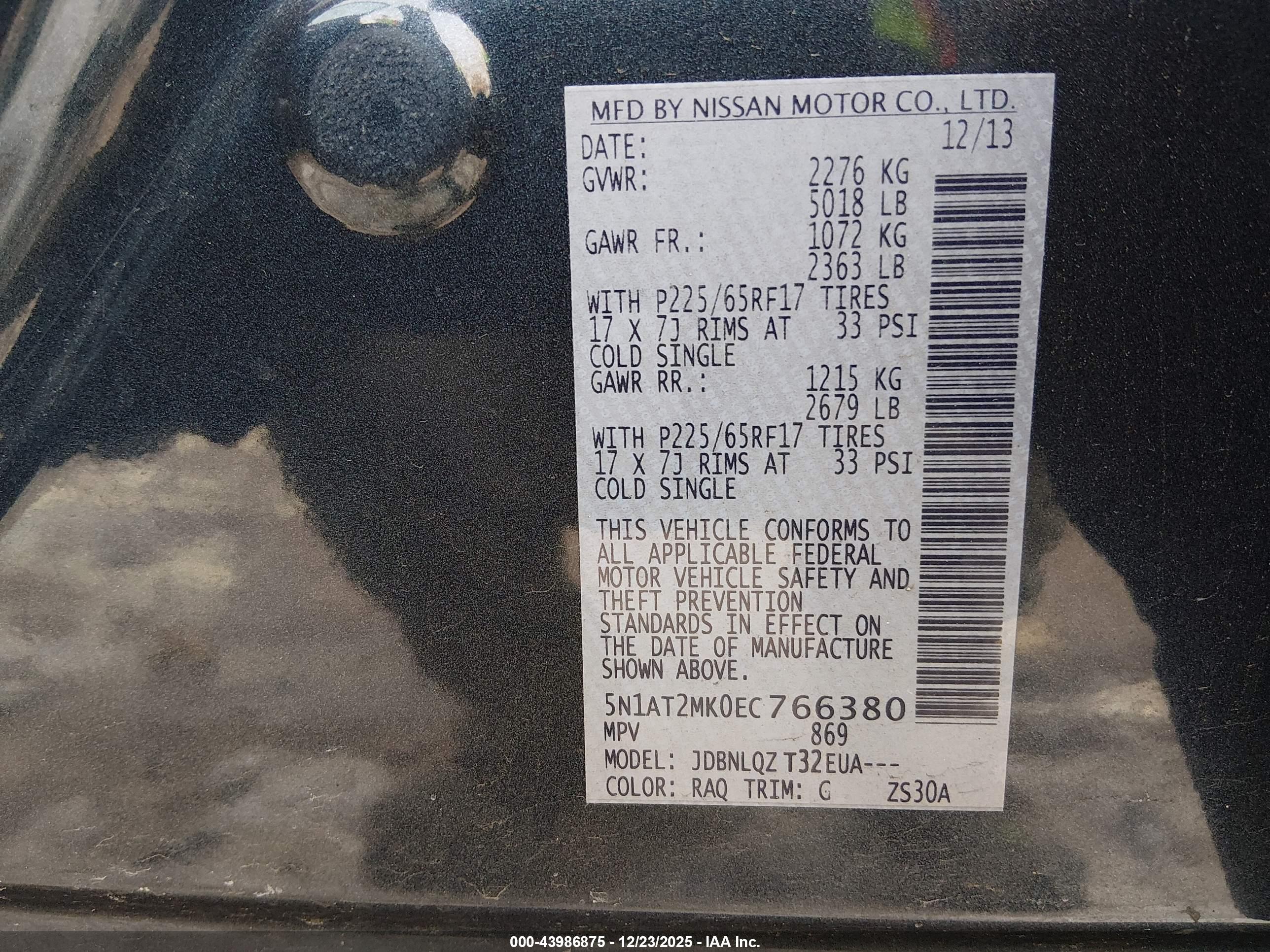 NISSAN ROGUE image 9