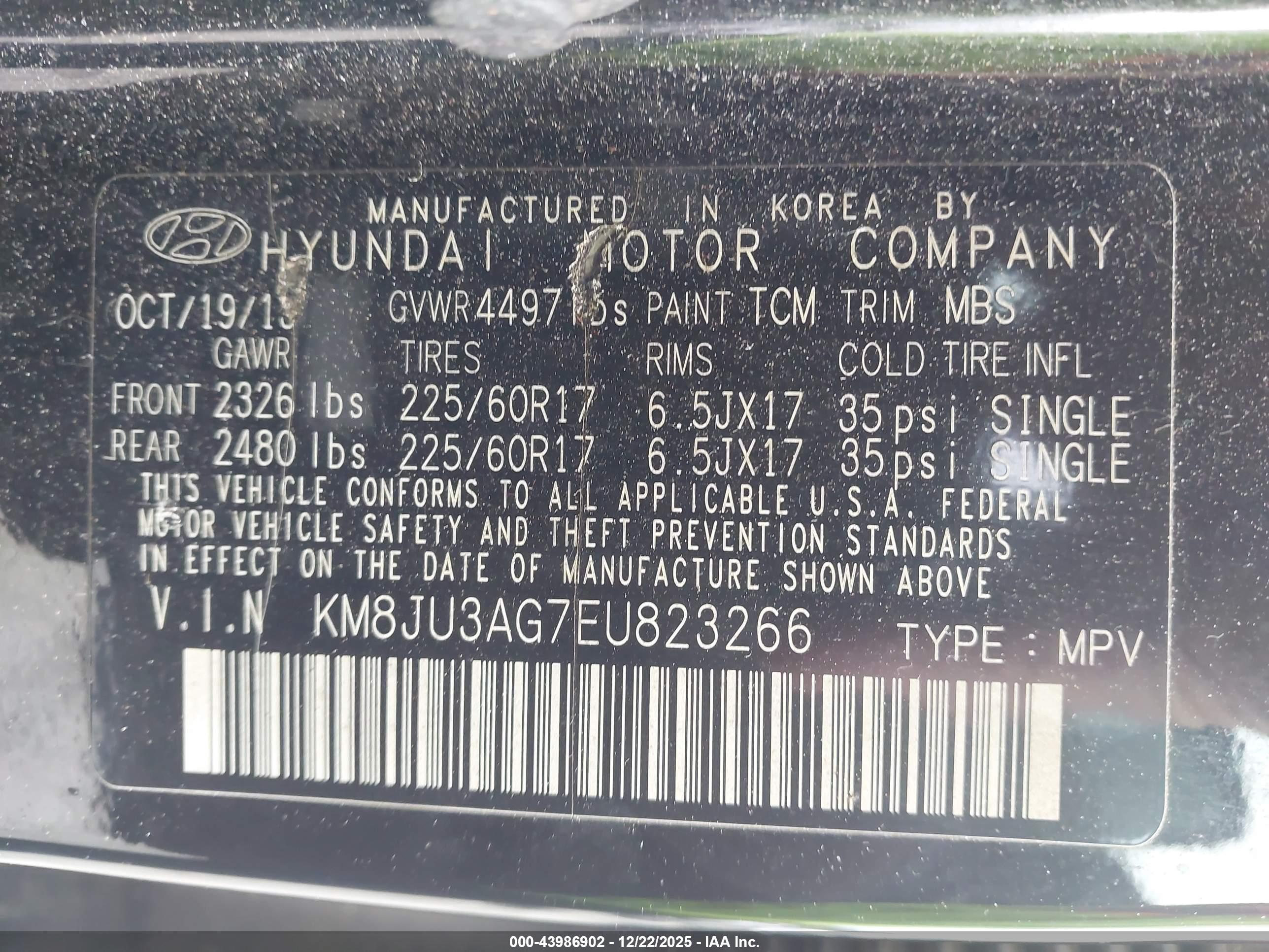 HYUNDAI TUCSON image 9