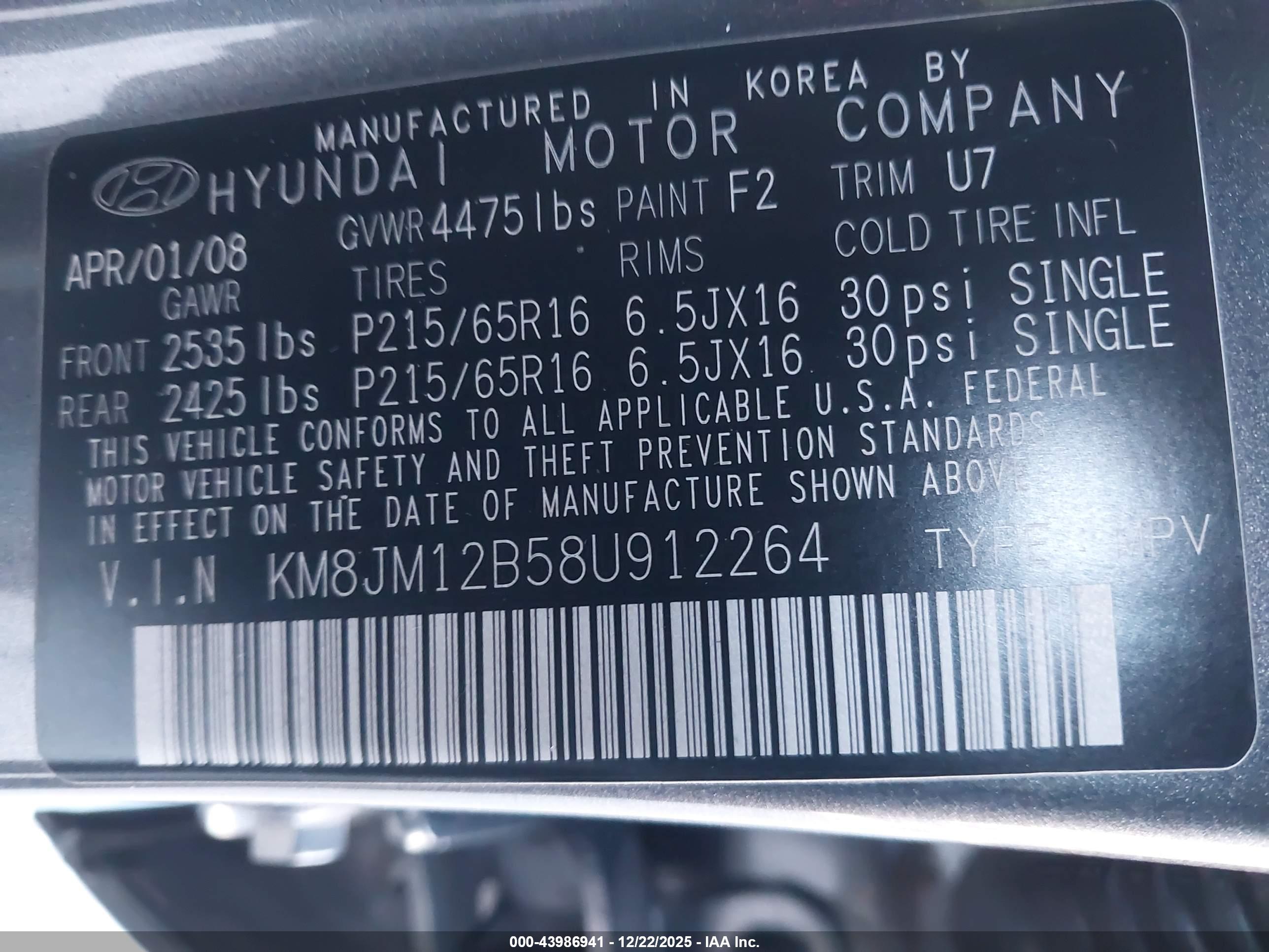 HYUNDAI TUCSON image 9