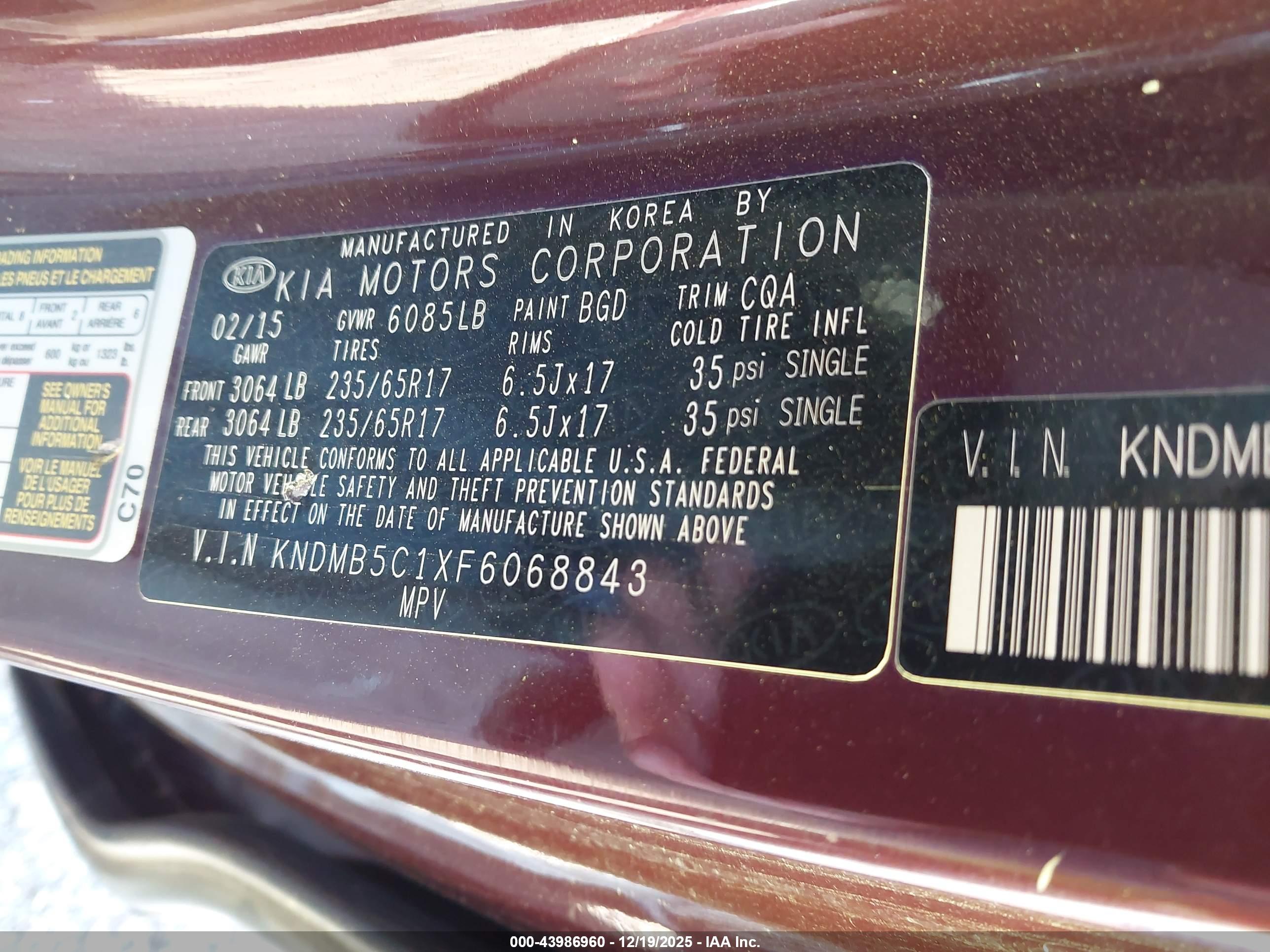 KIA SEDONA image 9