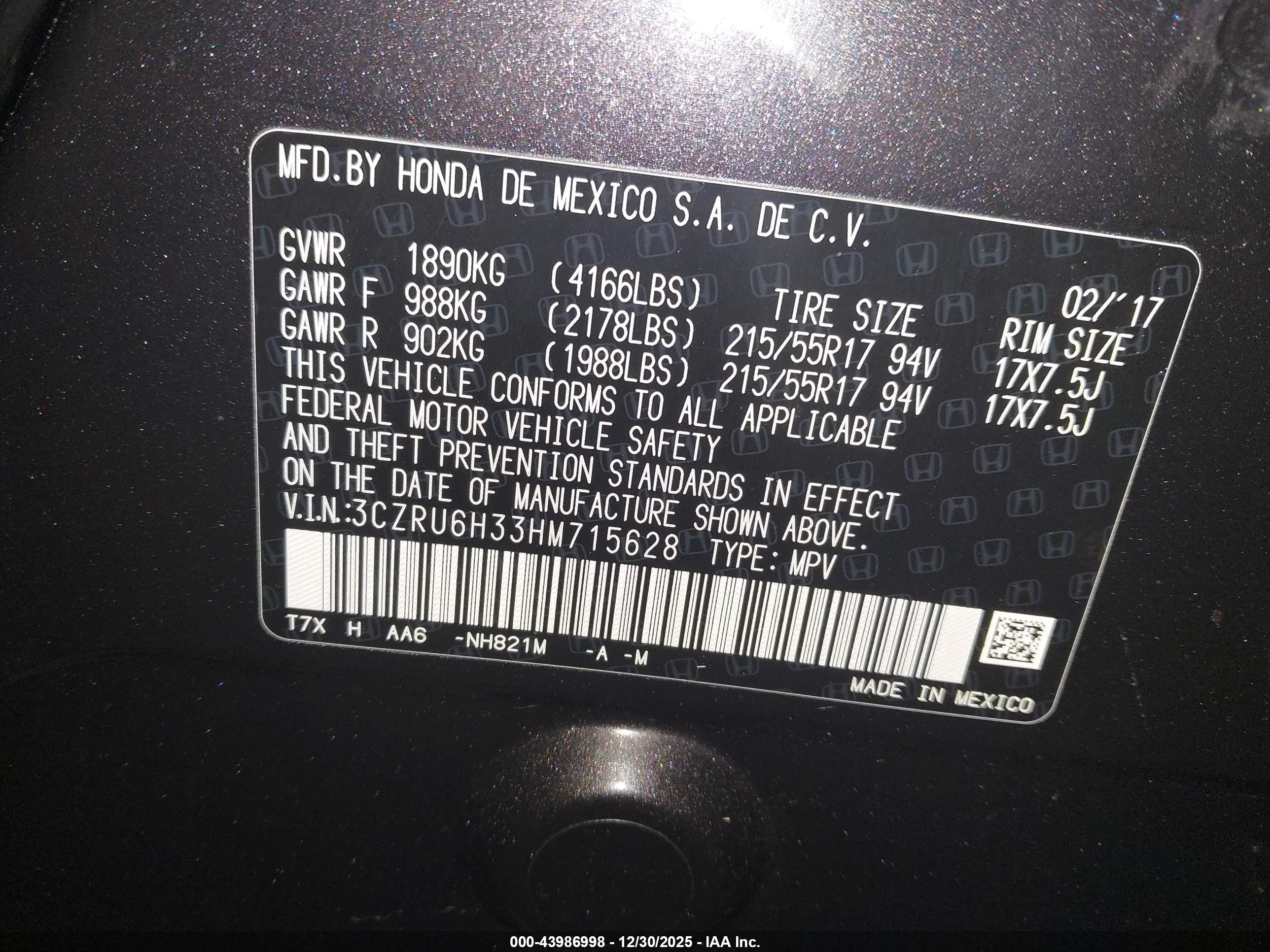 HONDA HR-V image 9