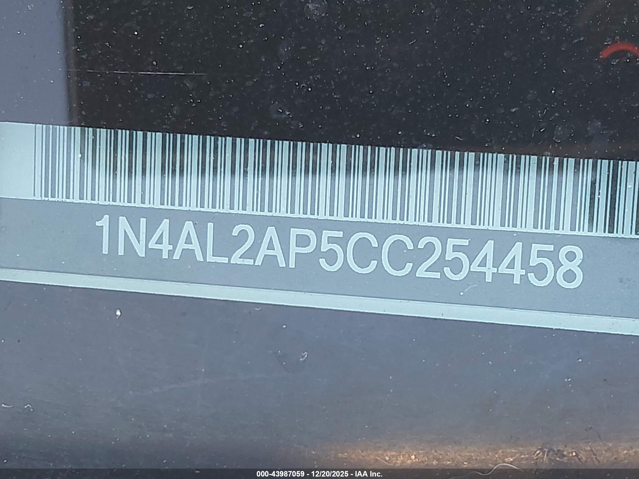 NISSAN ALTIMA image 9