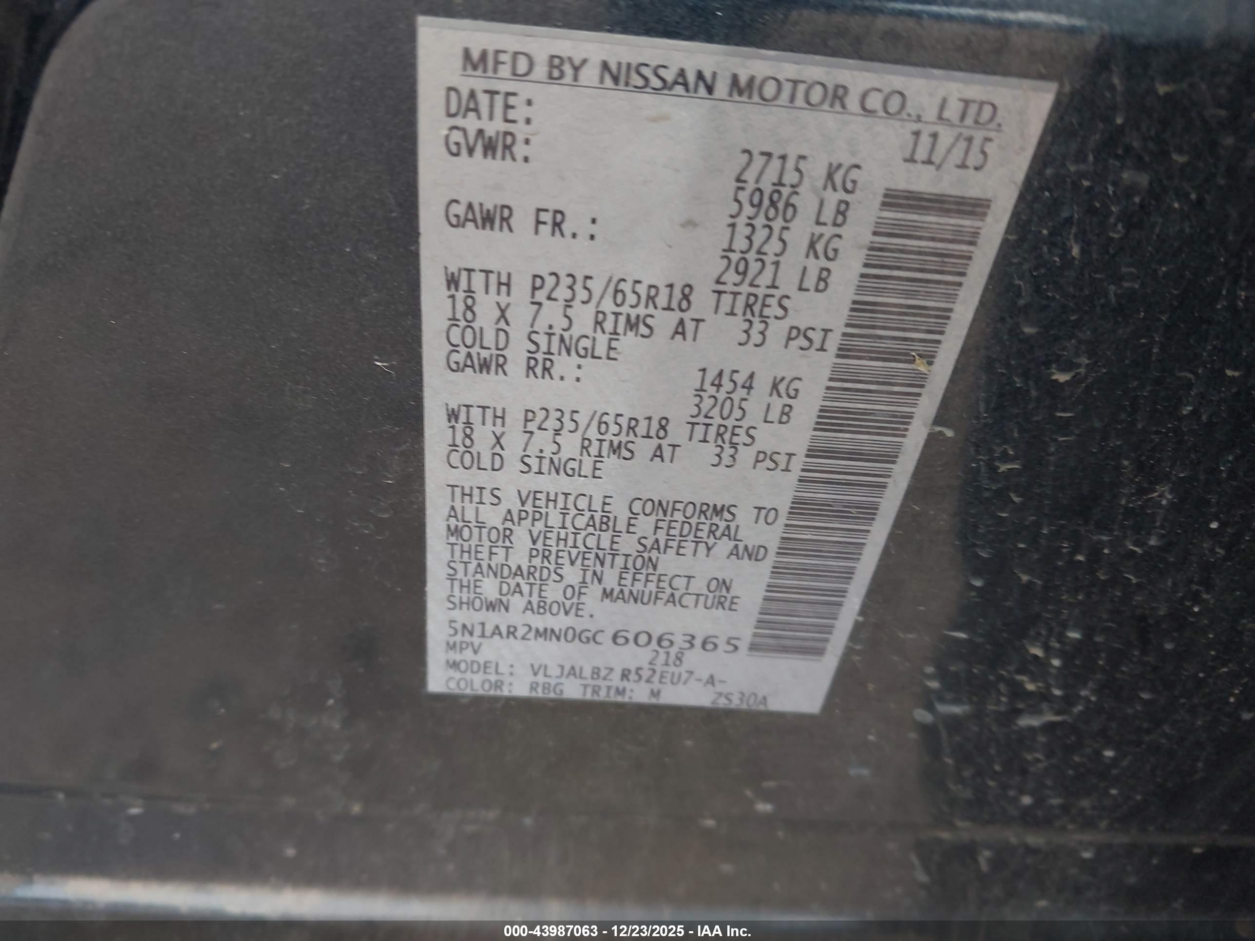 NISSAN PATHFINDER image 9