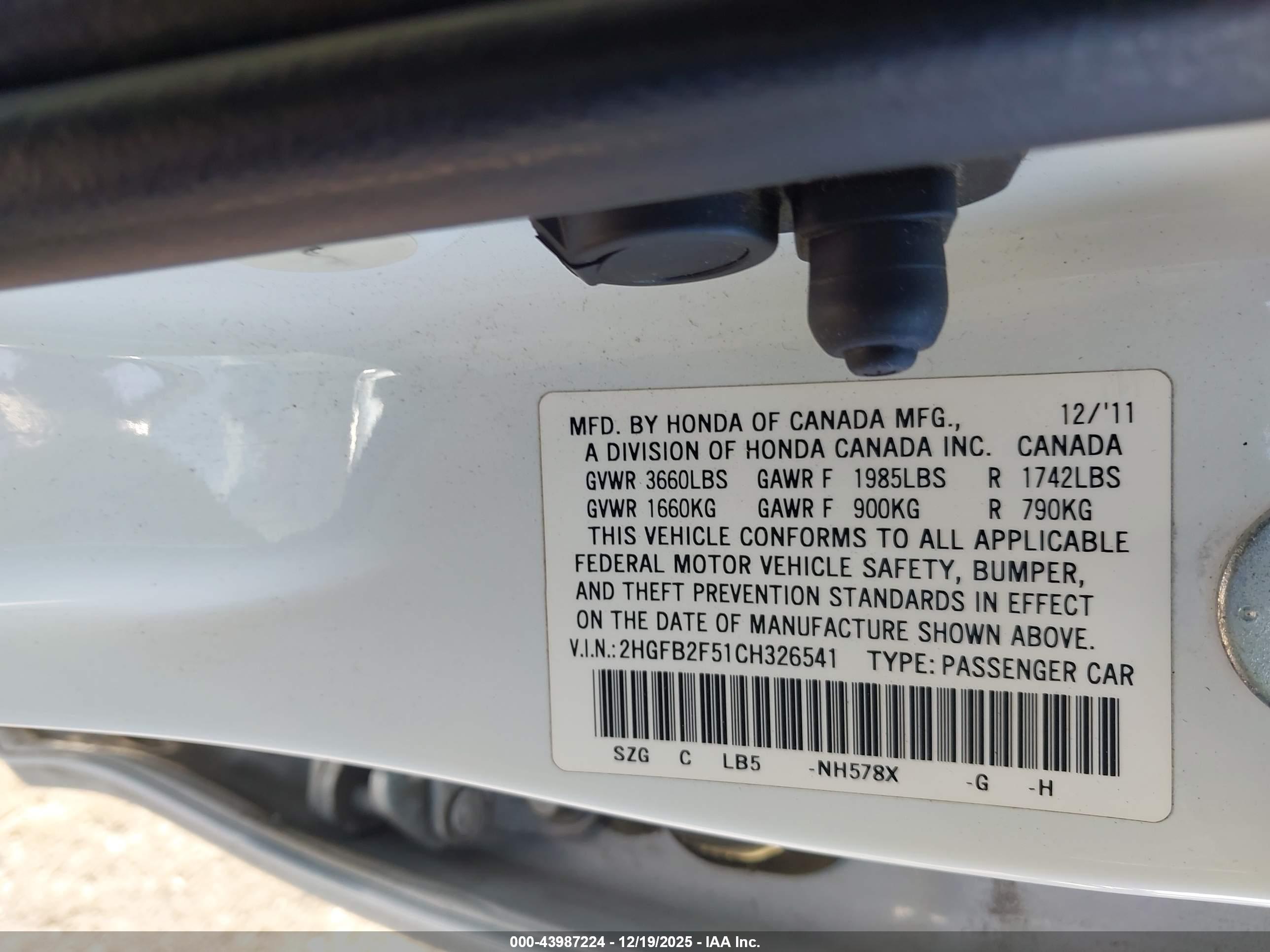 HONDA CIVIC image 9