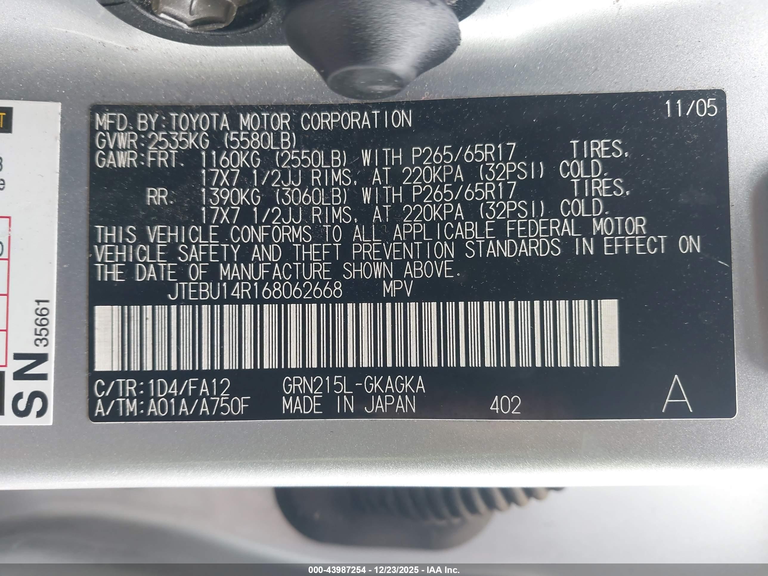 TOYOTA 4RUNNER image 9