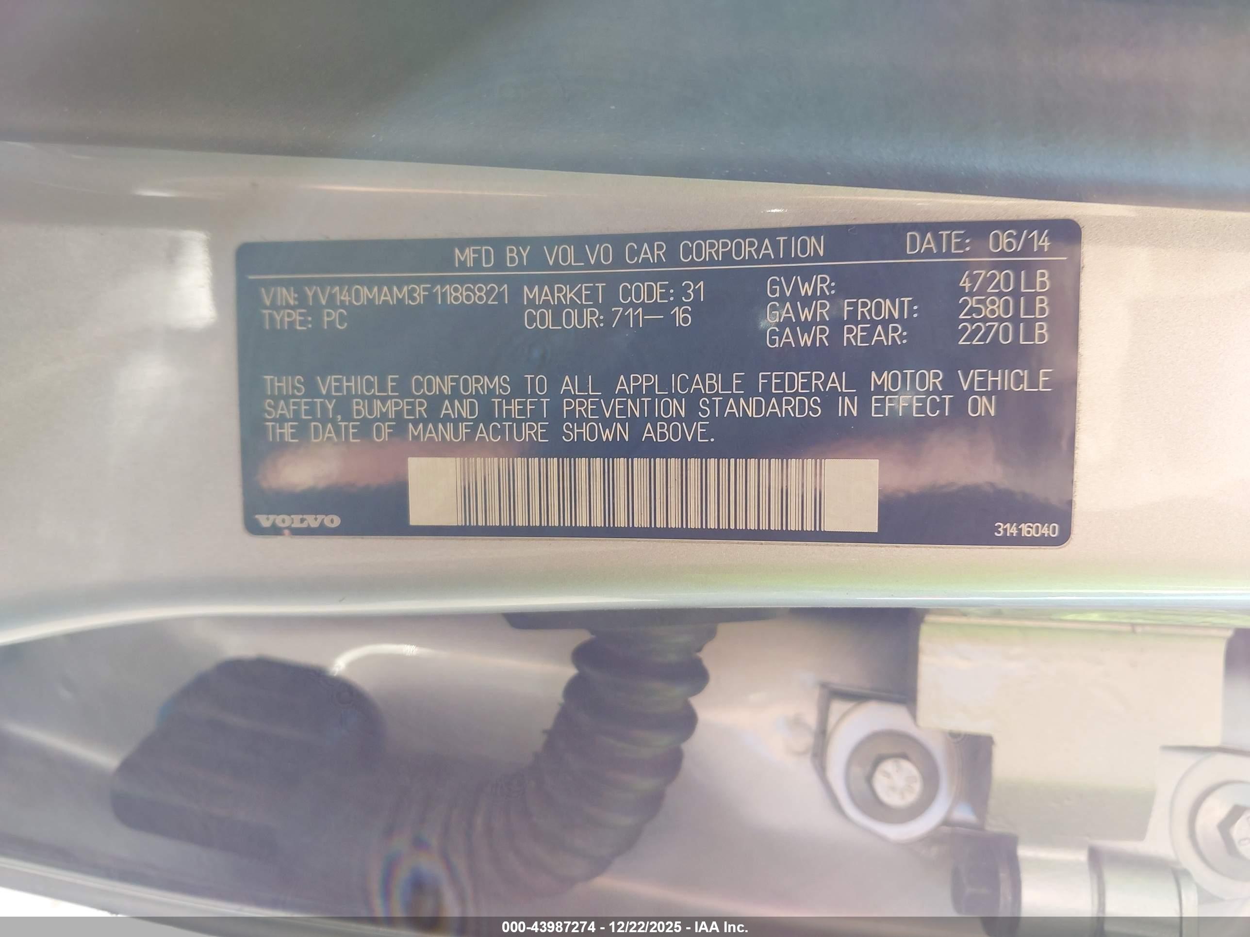 VOLVO S80 image 9