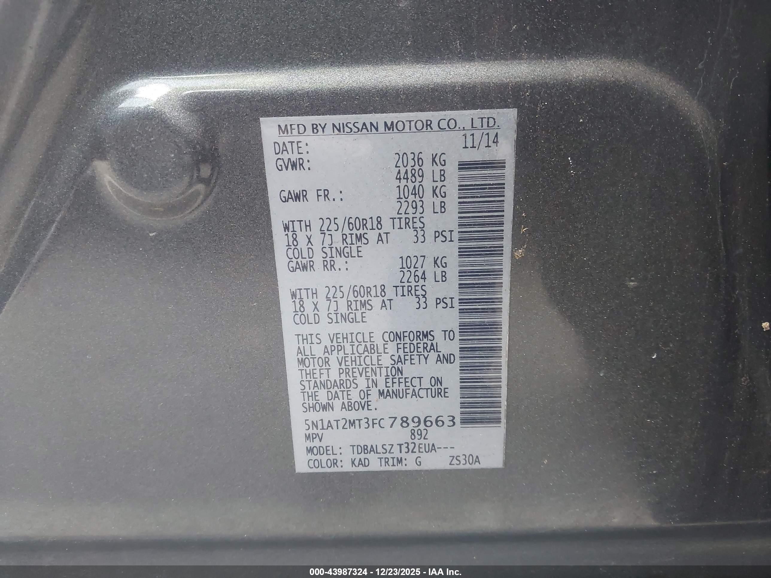 NISSAN ROGUE image 9