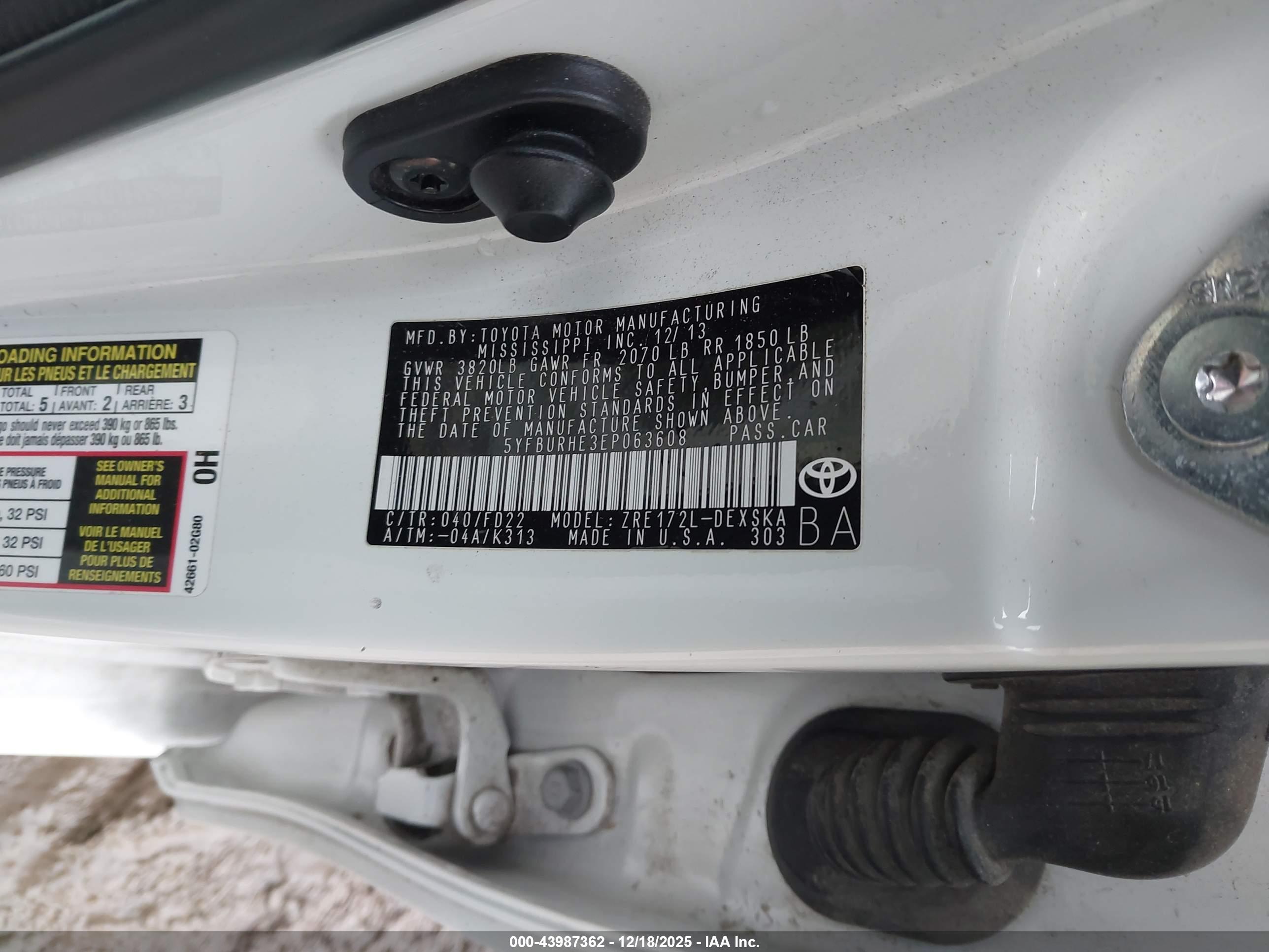TOYOTA COROLLA image 9