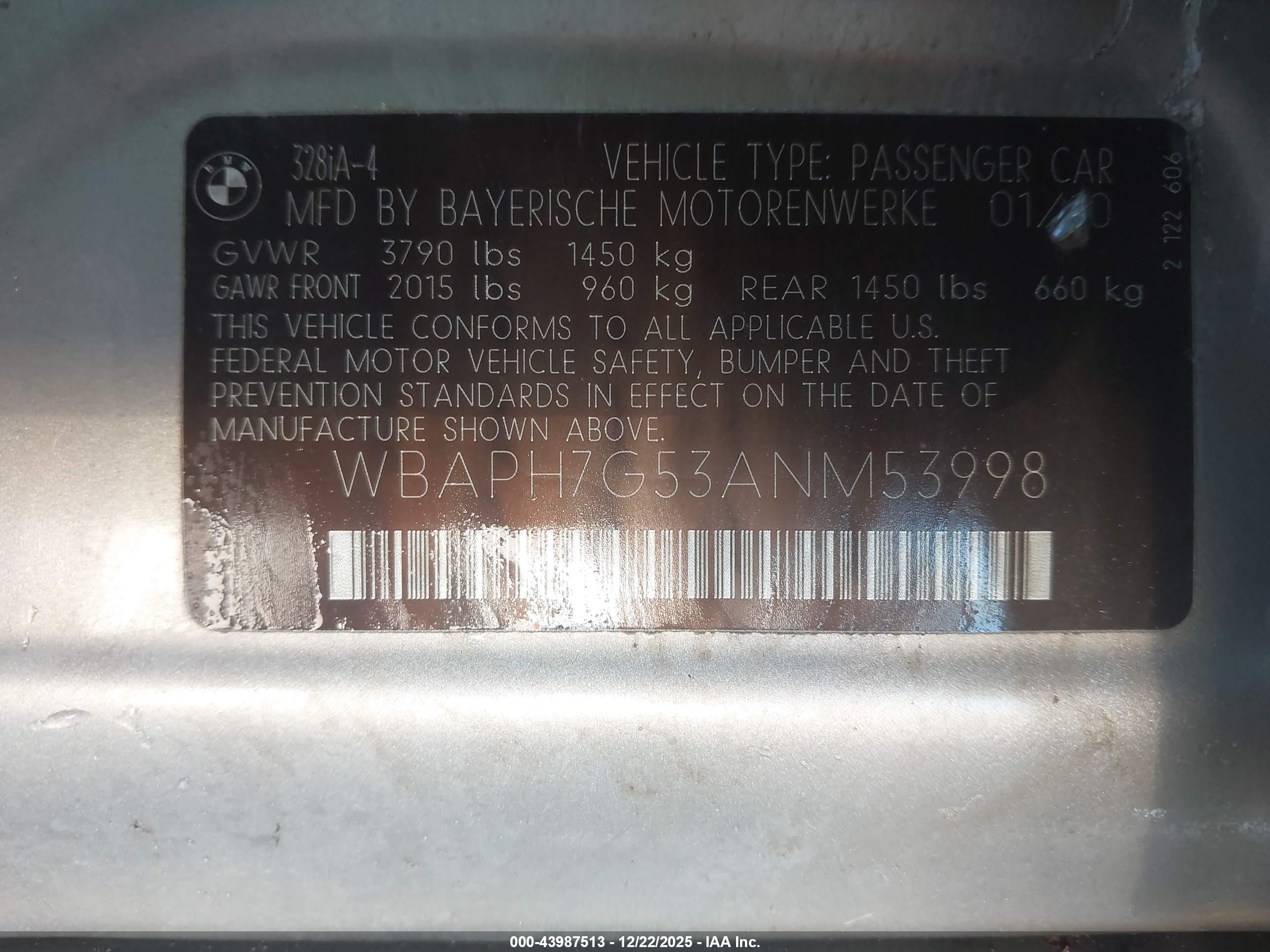 BMW 328I image 9