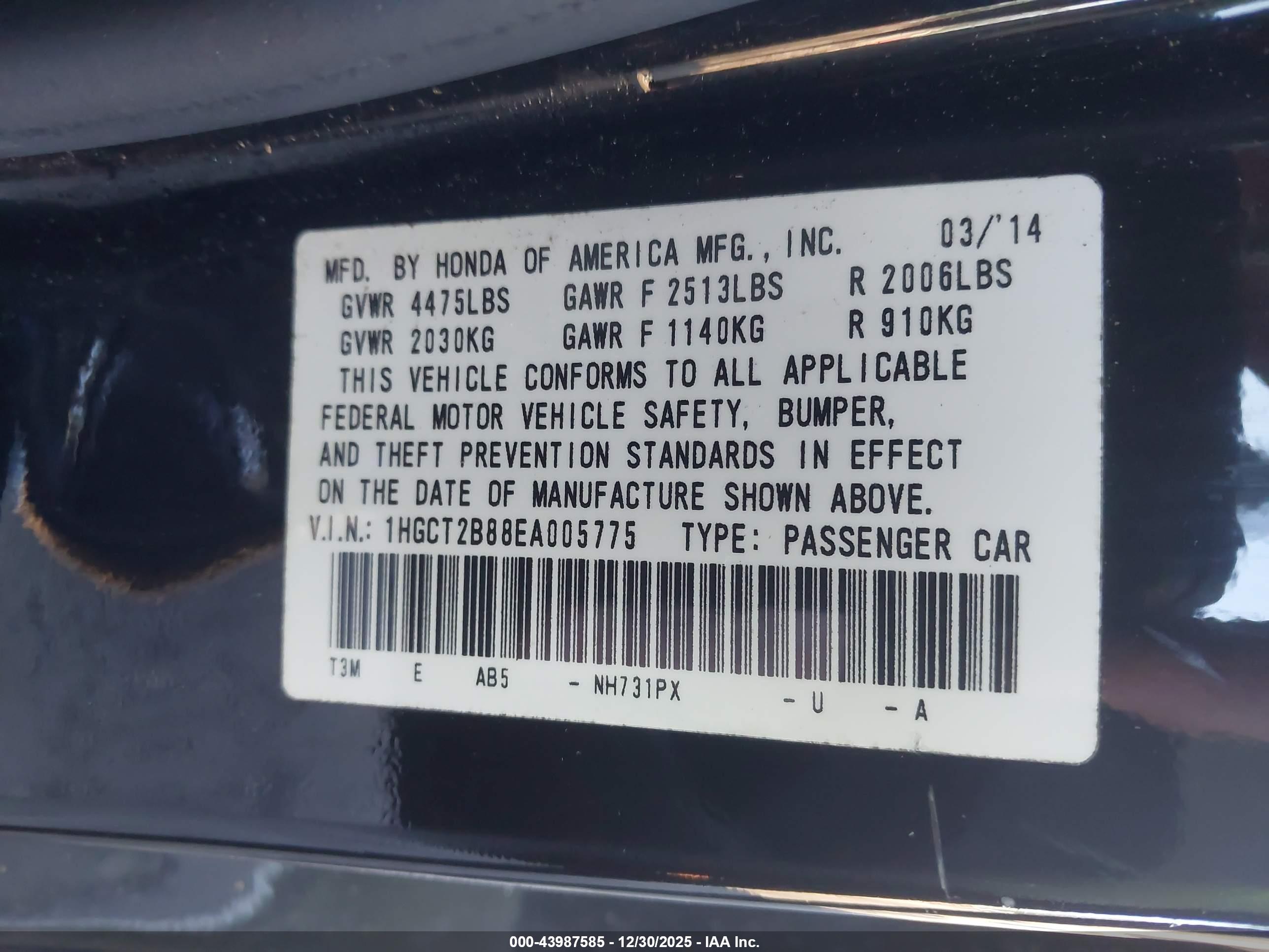 HONDA ACCORD image 9
