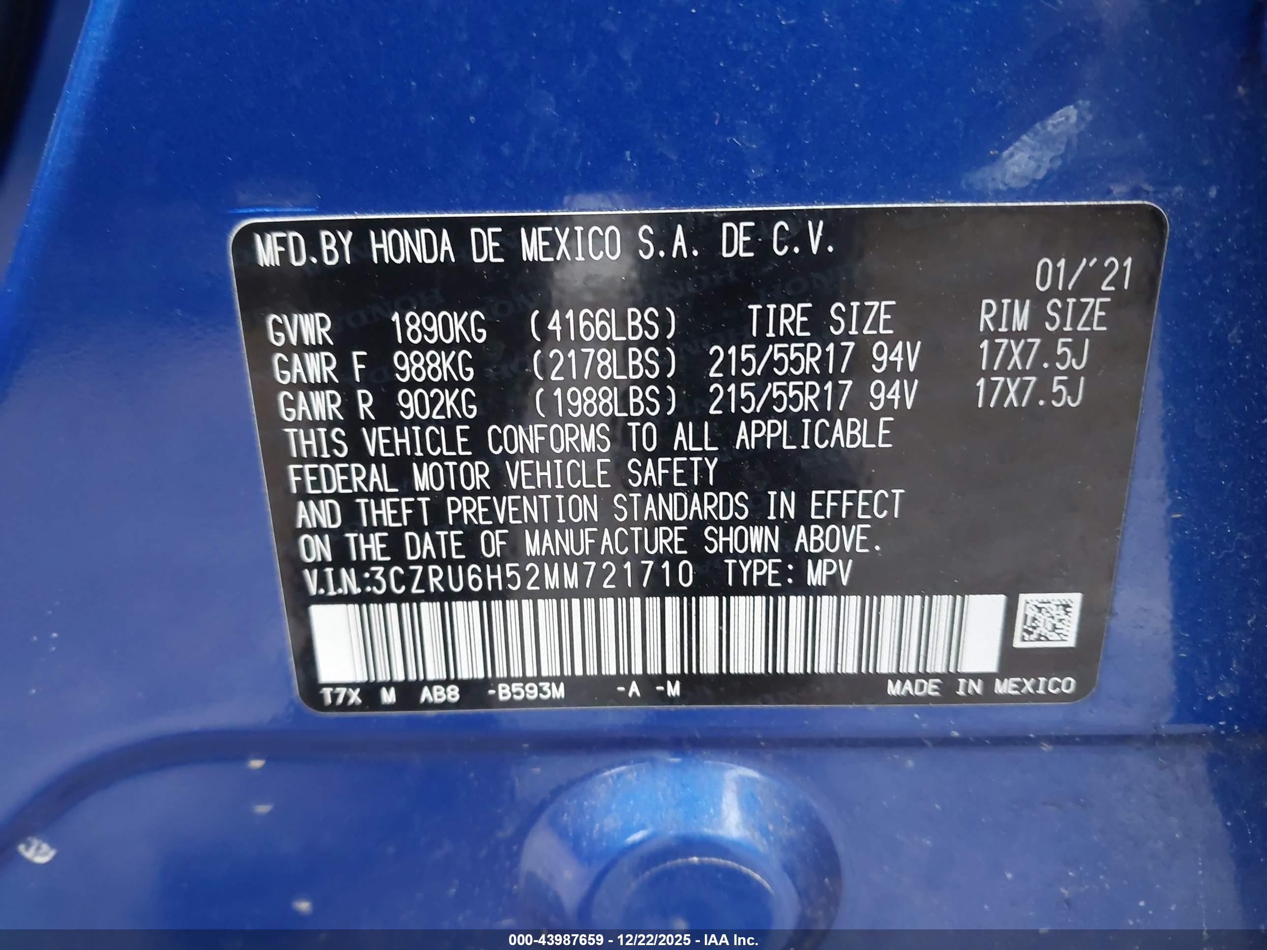 HONDA HR-V image 9