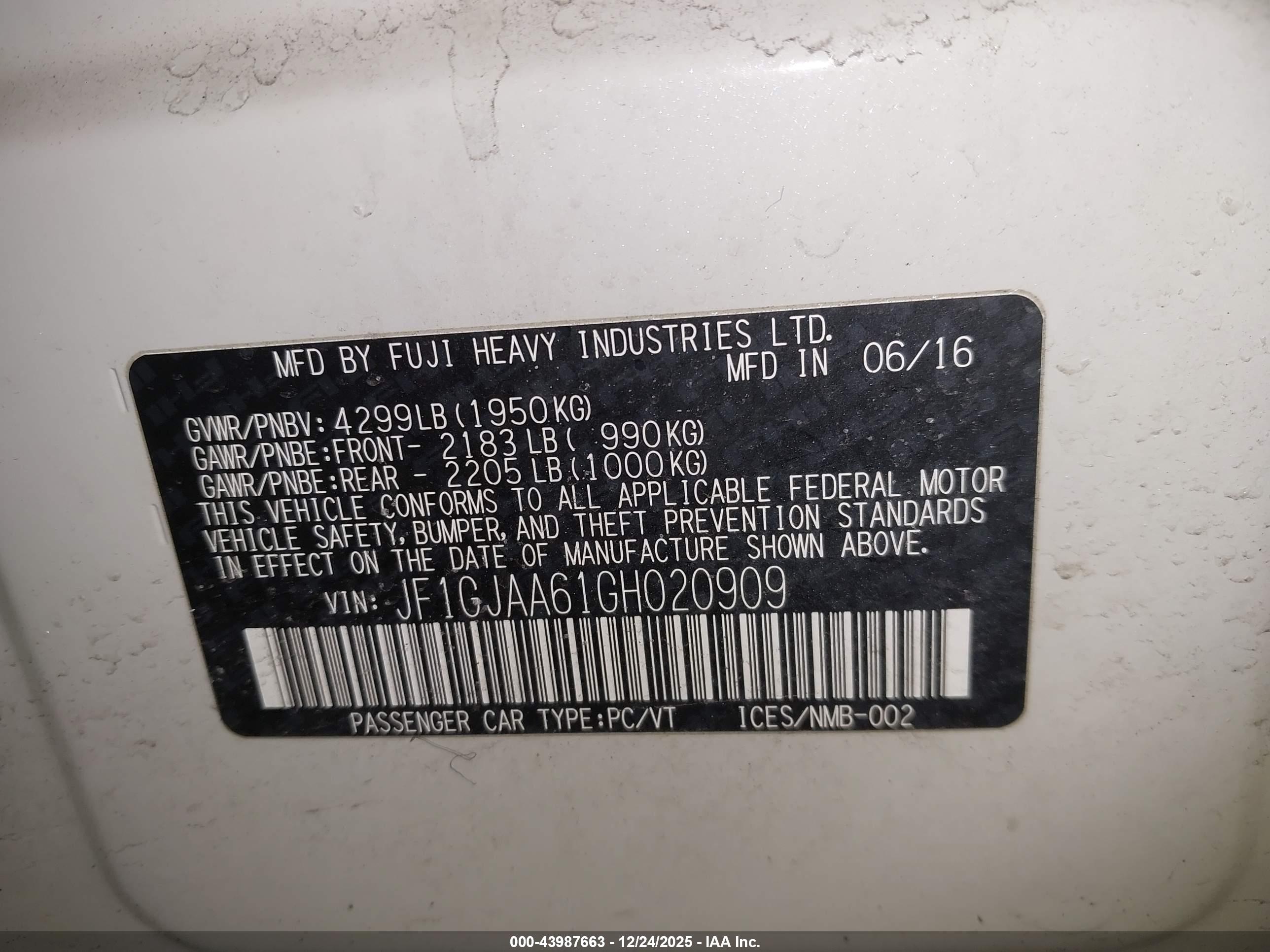 SUBARU IMPREZA image 9