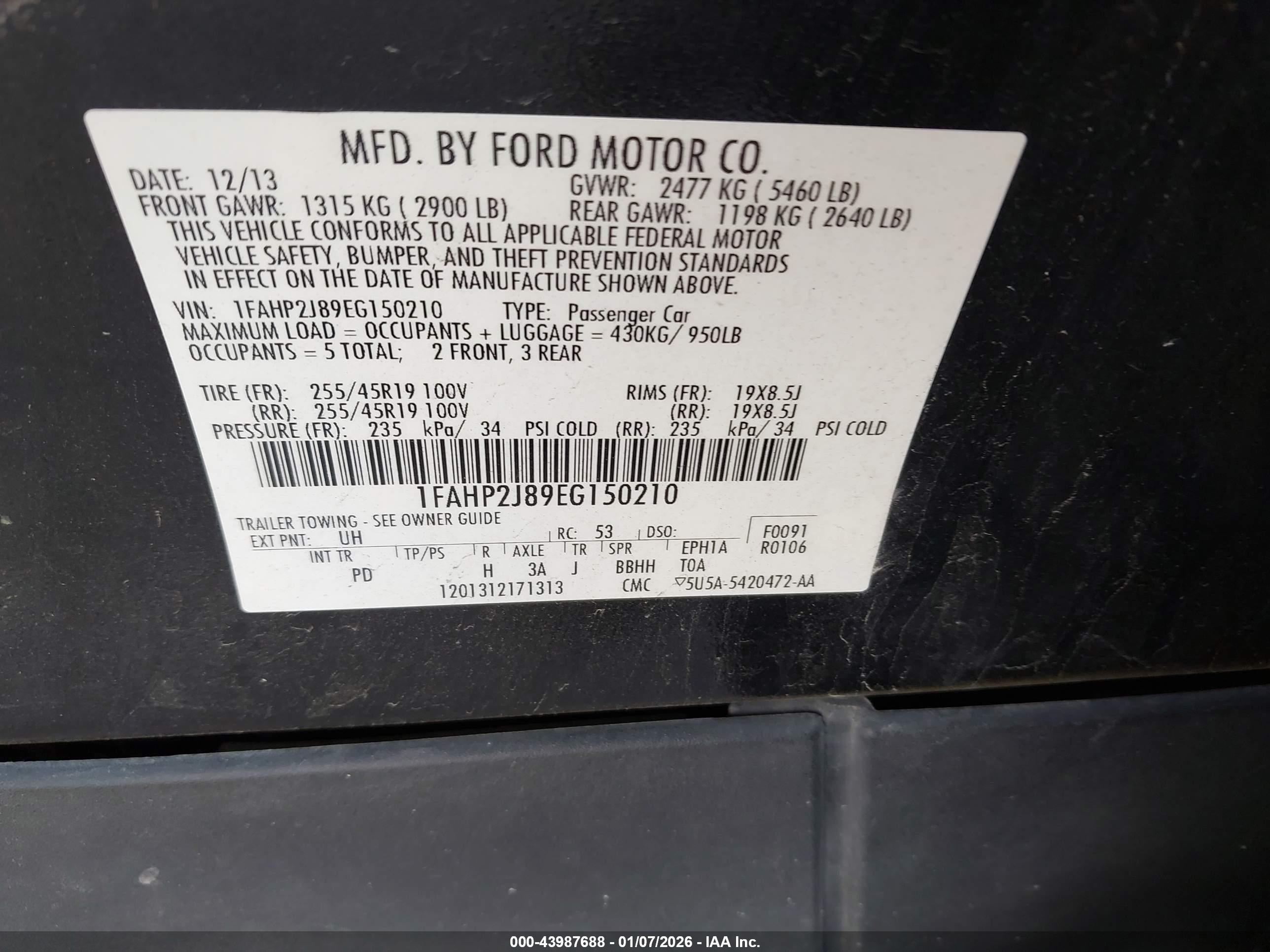 FORD TAURUS image 9