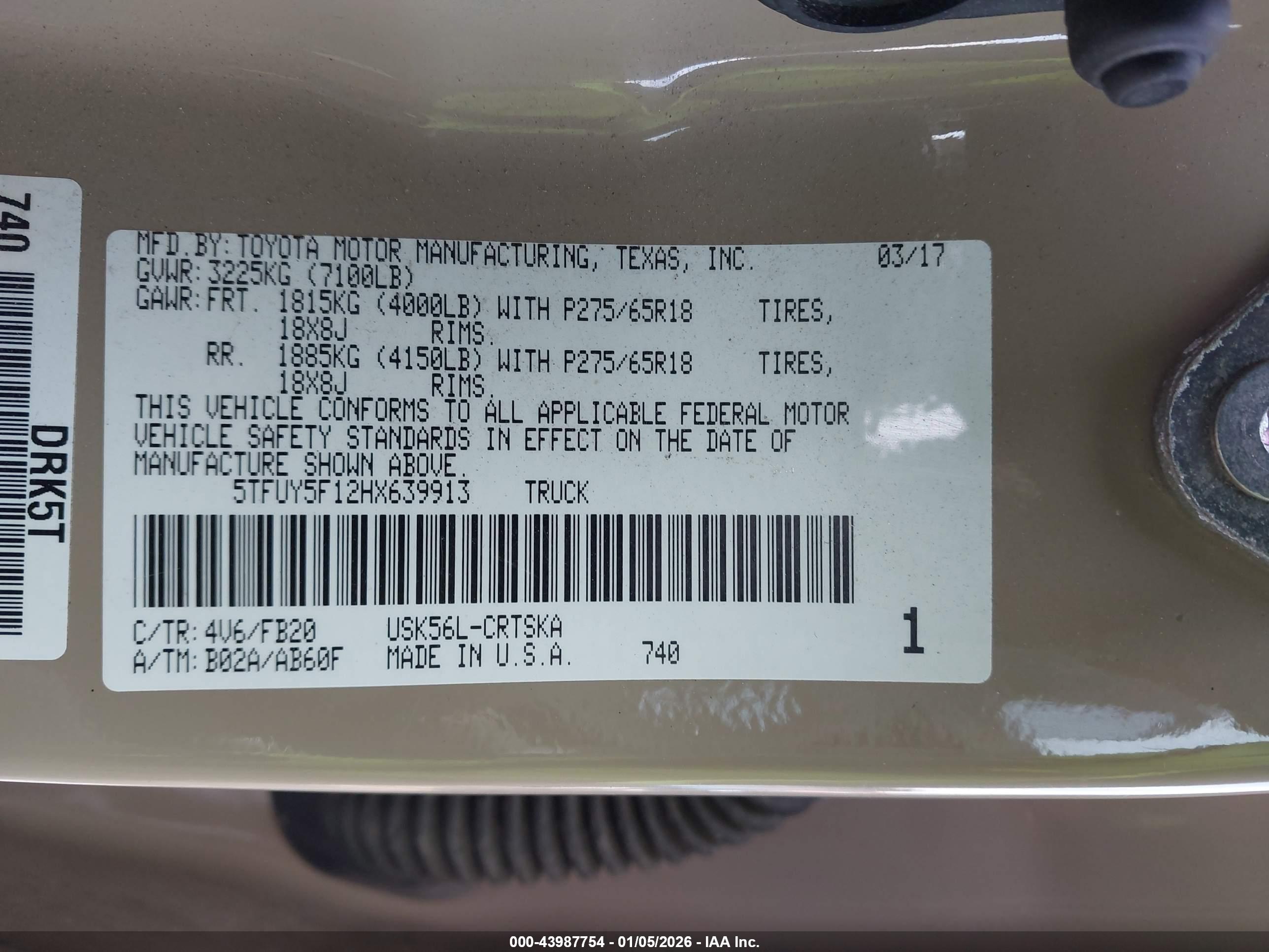 TOYOTA TUNDRA image 9