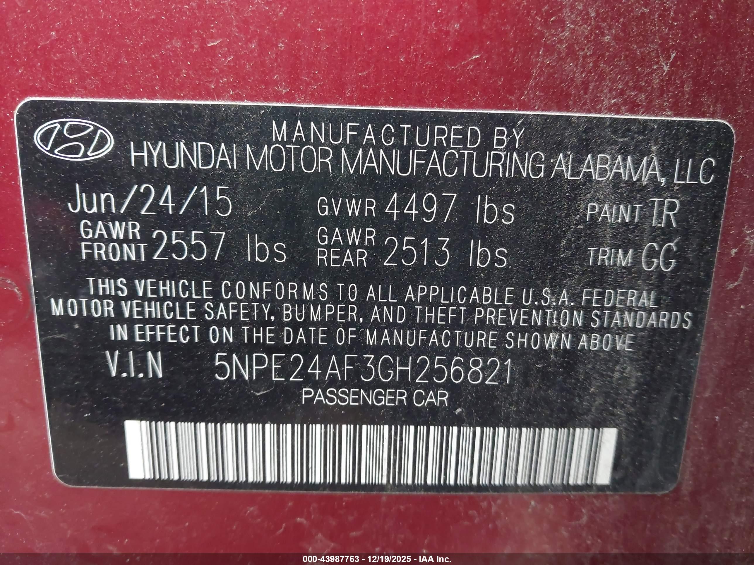 HYUNDAI SONATA image 9