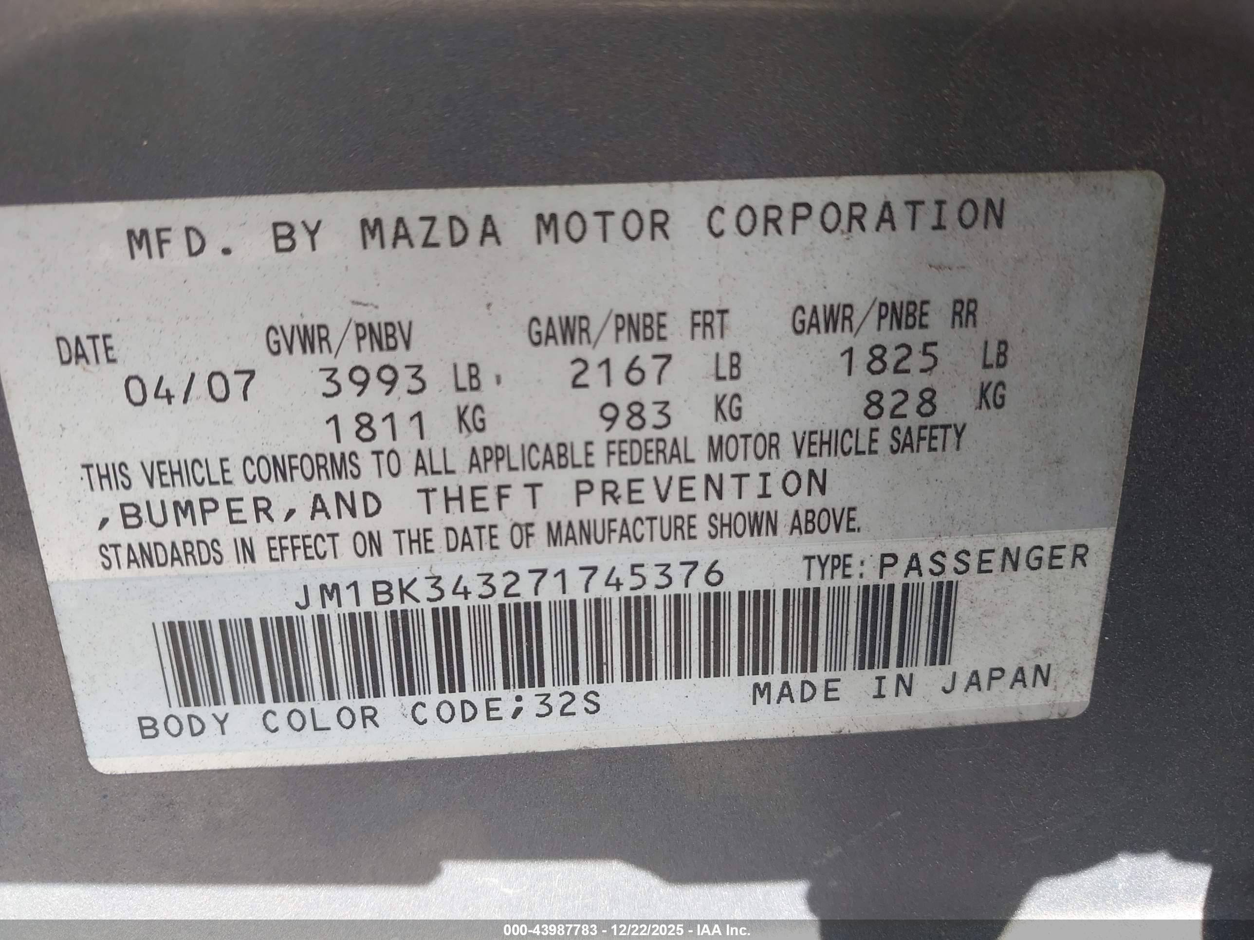 MAZDA MAZDA3 image 9