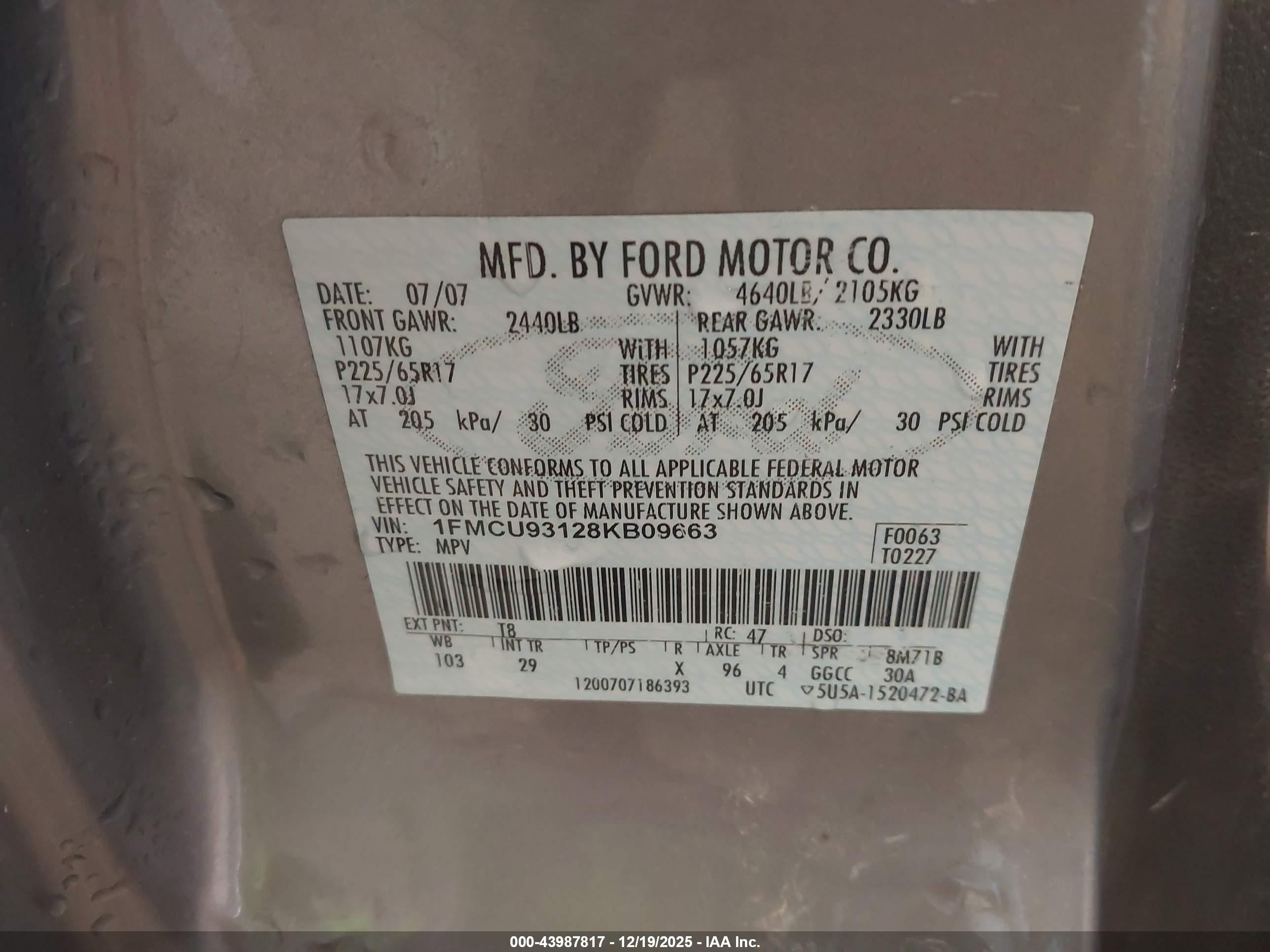 FORD ESCAPE image 9