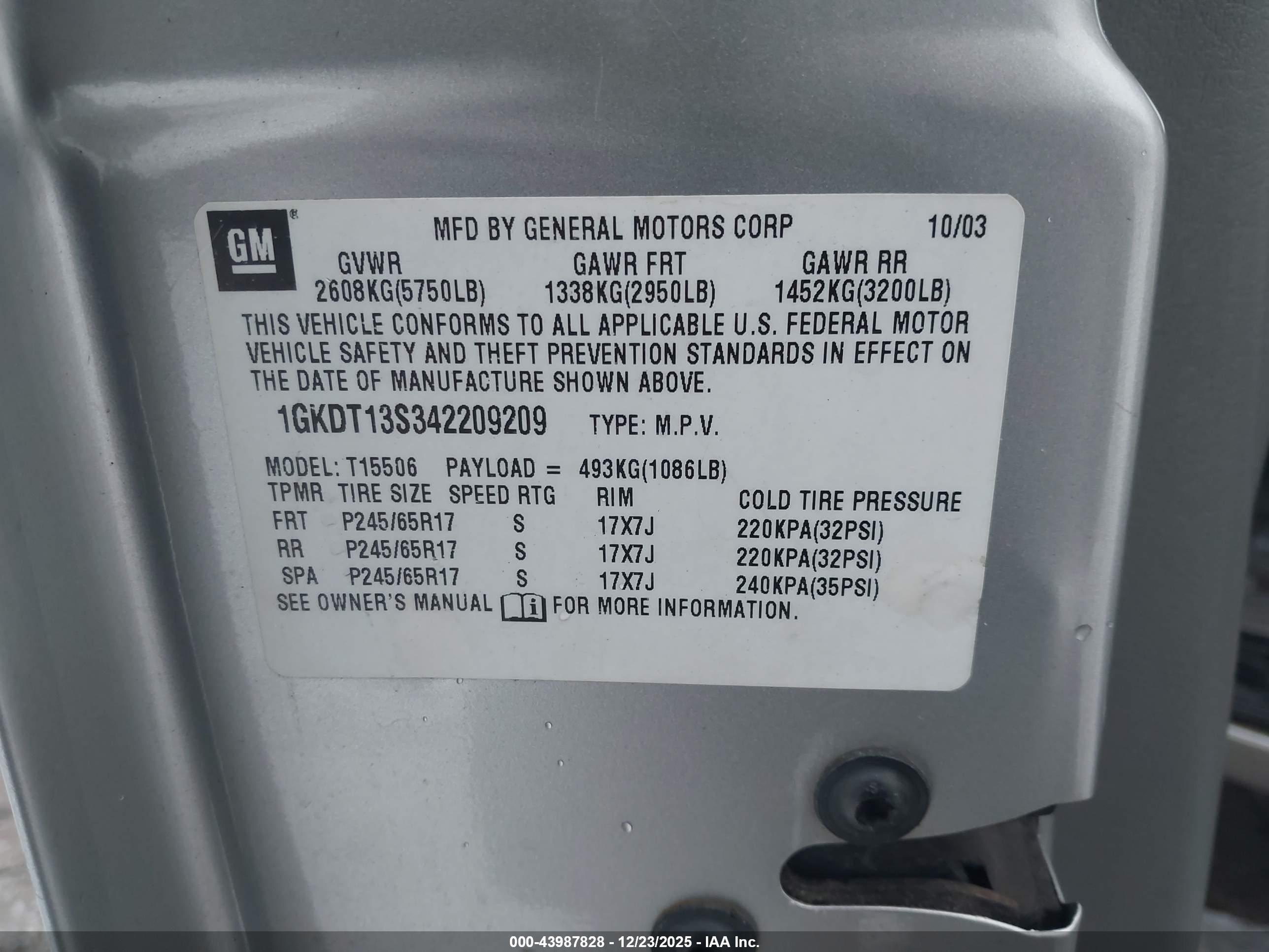 GMC ENVOY image 9