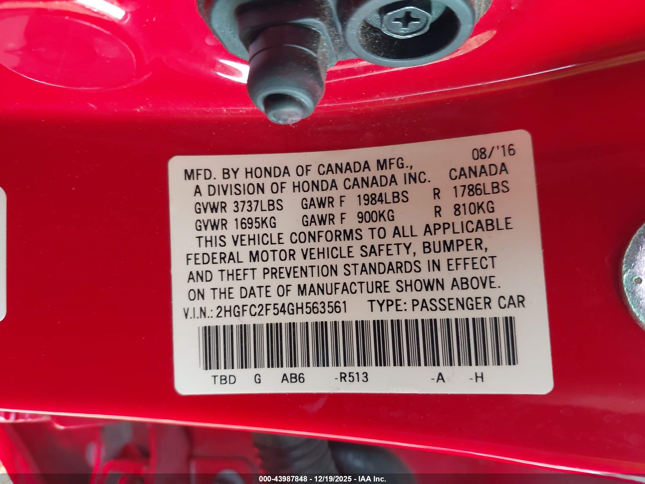 HONDA CIVIC image 9