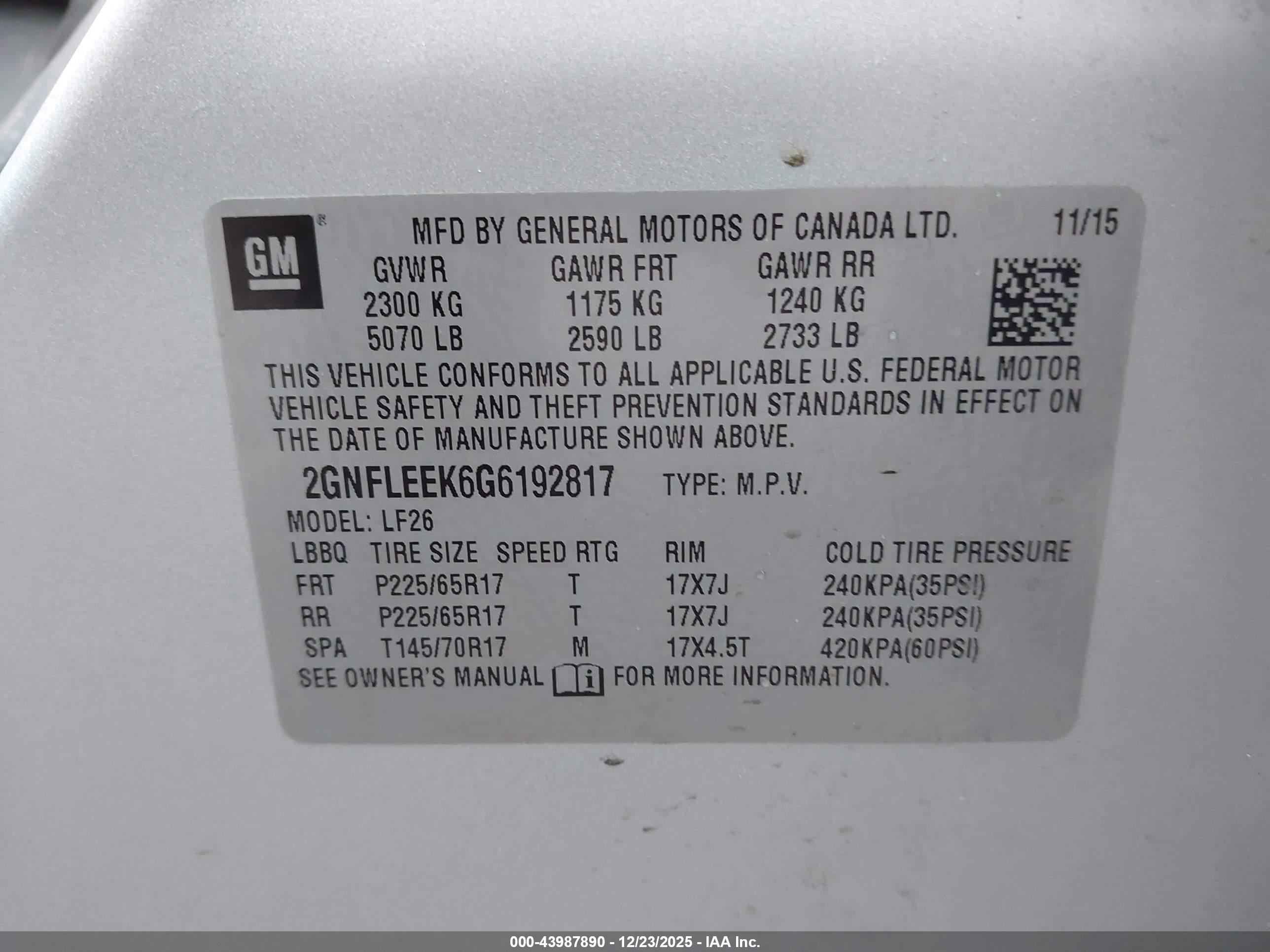CHEVROLET EQUINOX image 9
