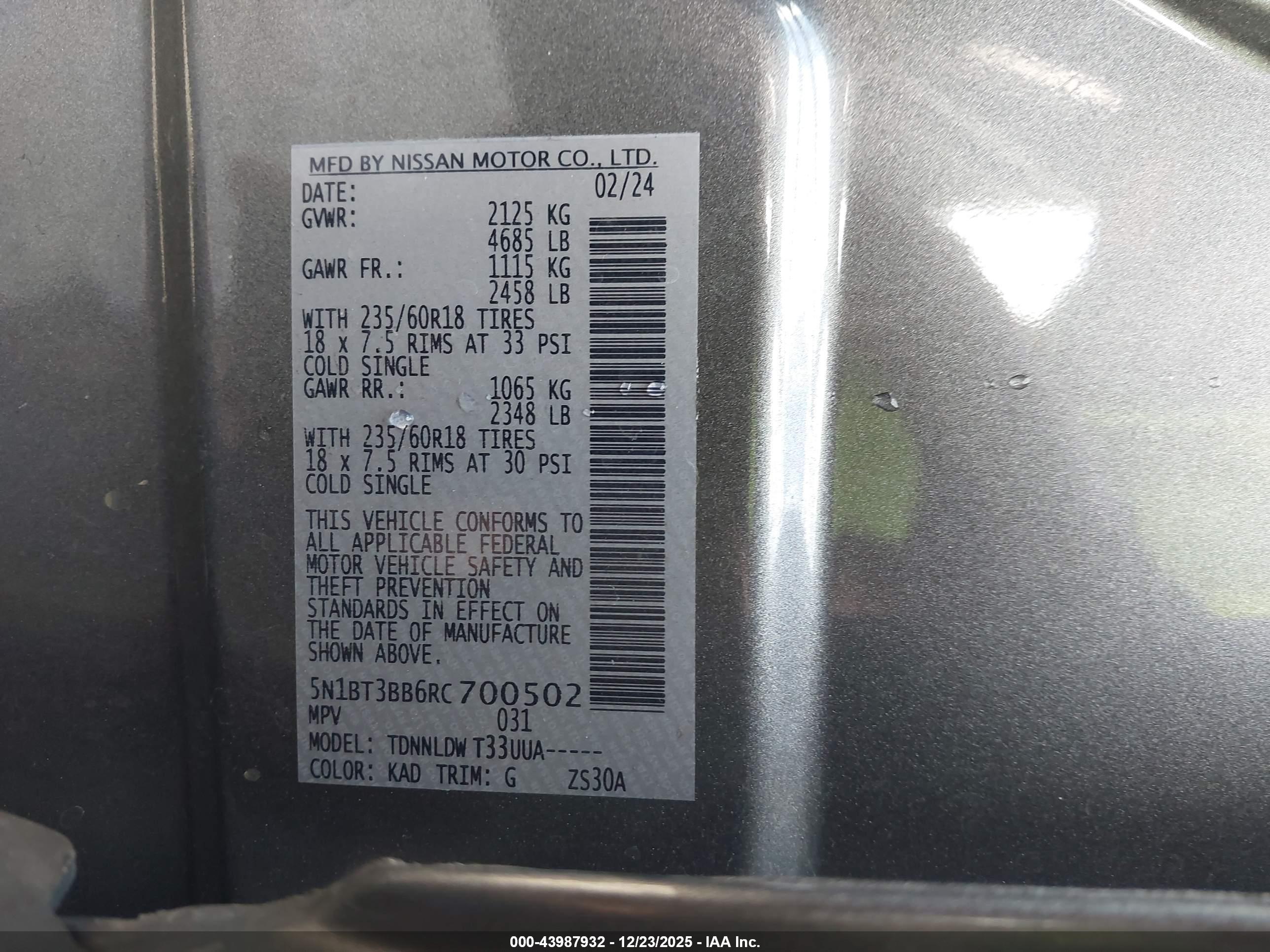 NISSAN ROGUE image 9