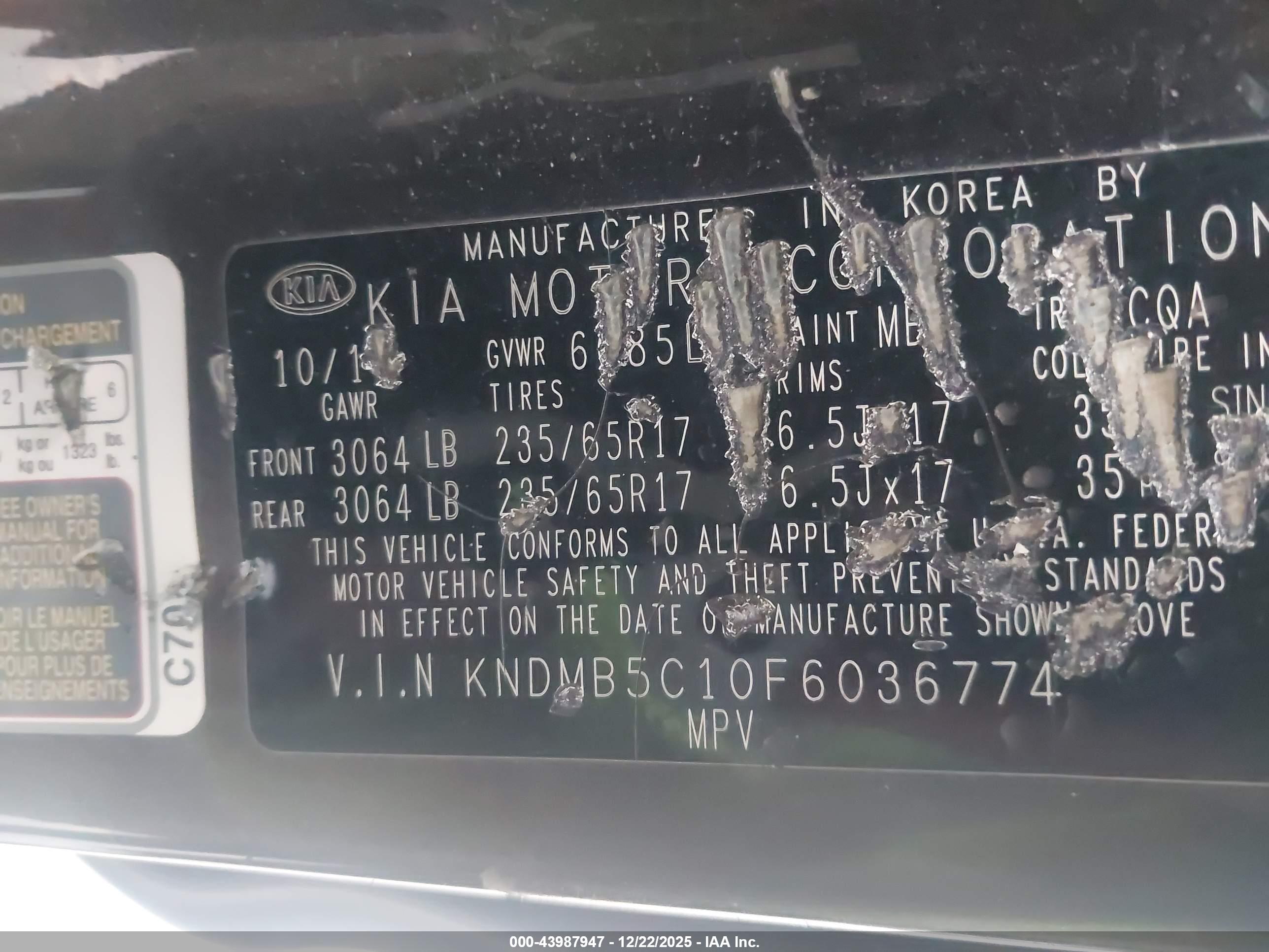 KIA SEDONA image 9